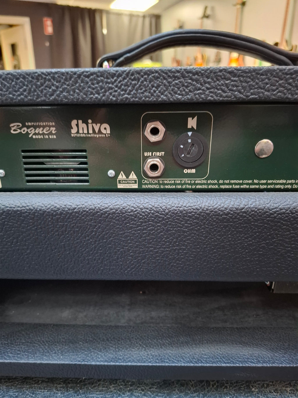 Bogner Shiva 80 EL34 Non-Reverb Head w/ Flight case