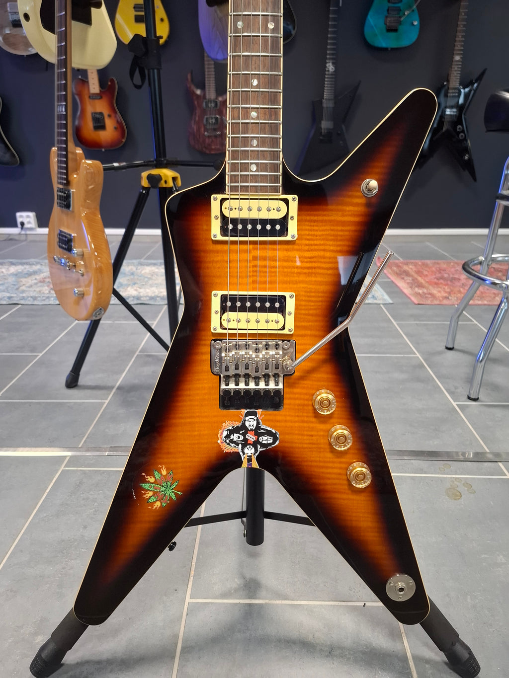 Dean ML 79 Floyd Trans Brazilia Burst Korea