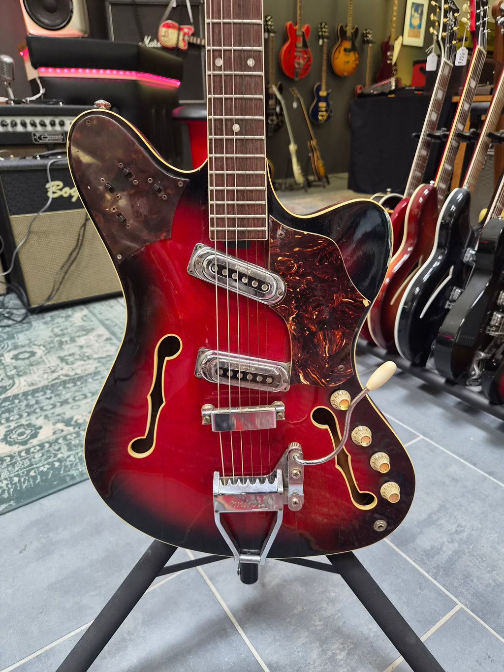 Framus 5m652 Red Burst 1965