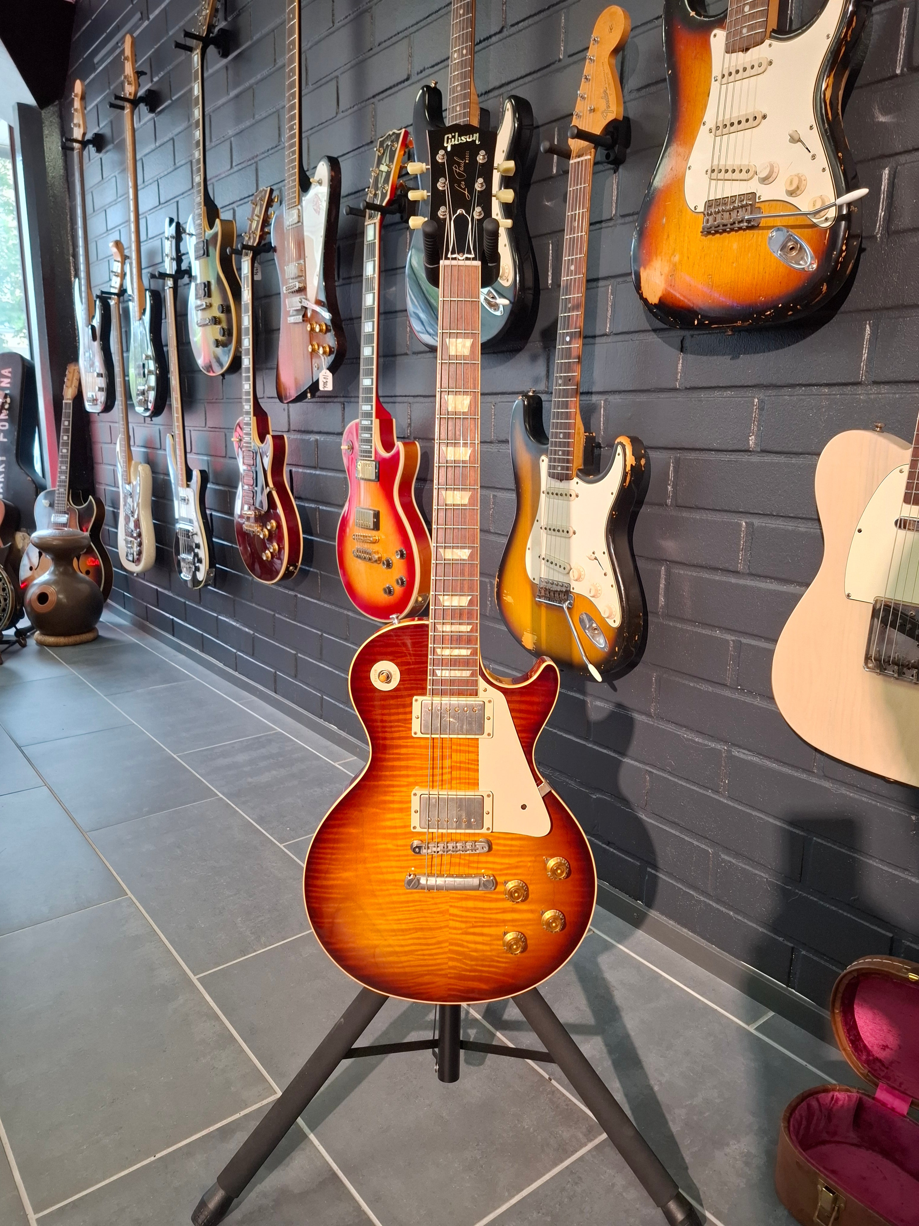 Gibson Custom Shop Les Paul 1959 Reissue R9 VOS Factory Dark Burst 2012