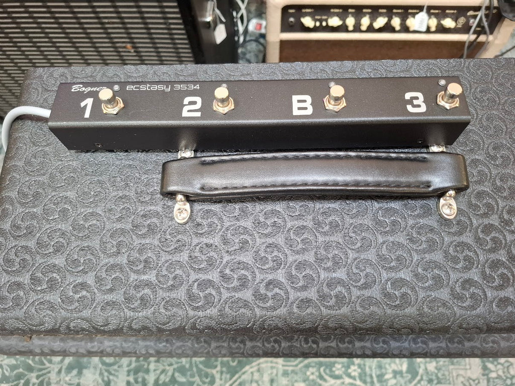 Bogner Ecstacy 3534 50W Head & Bogner 212C 120W w/ Celestion Vintage 30 8 Ohm