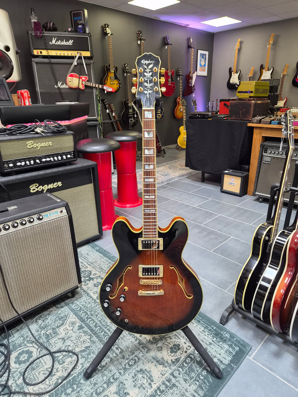 Epiphone Sheraton II Made in Korea Lefty