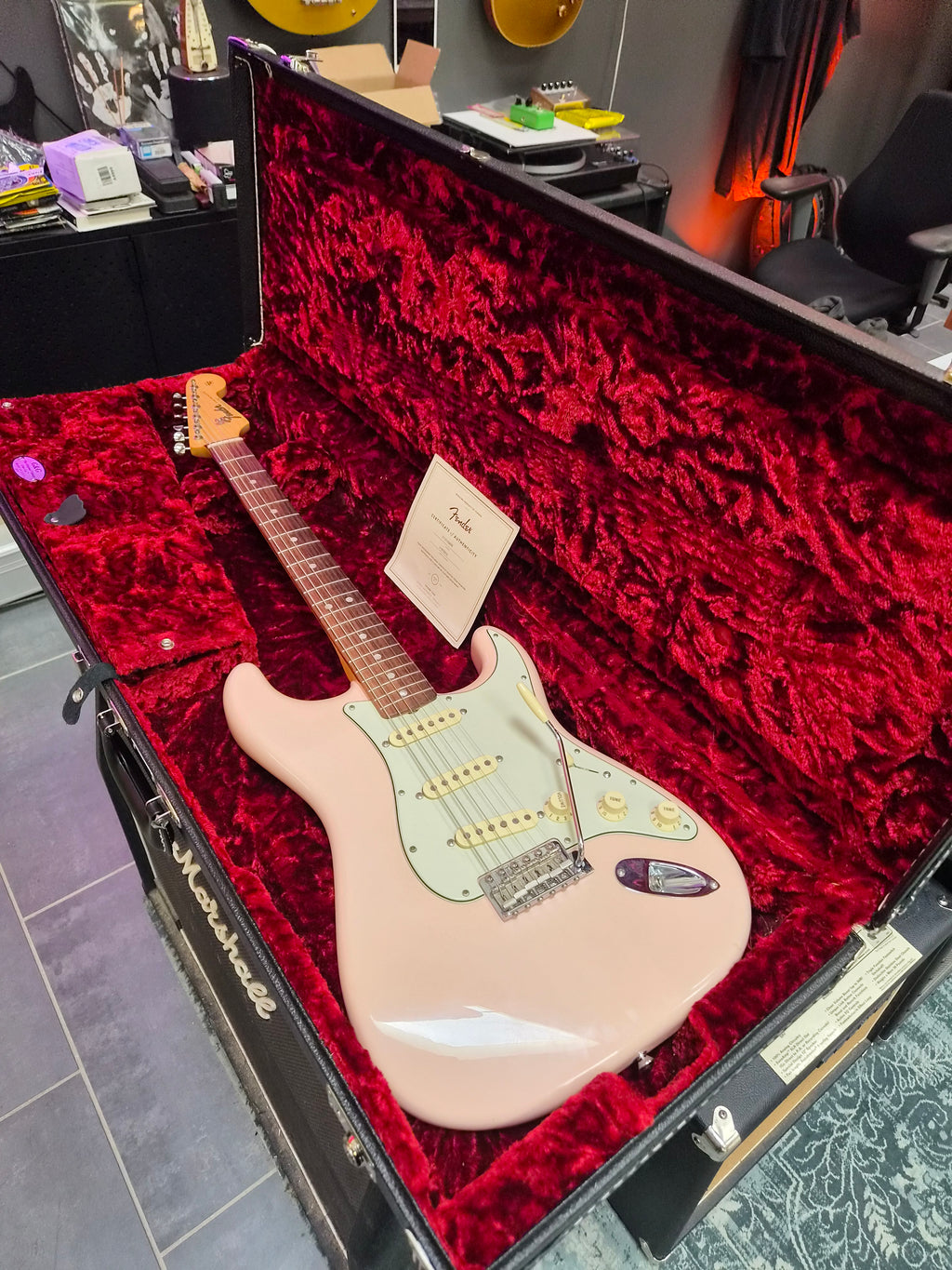 Fender American Original 60s Stratocaster 2019 Shell Pink