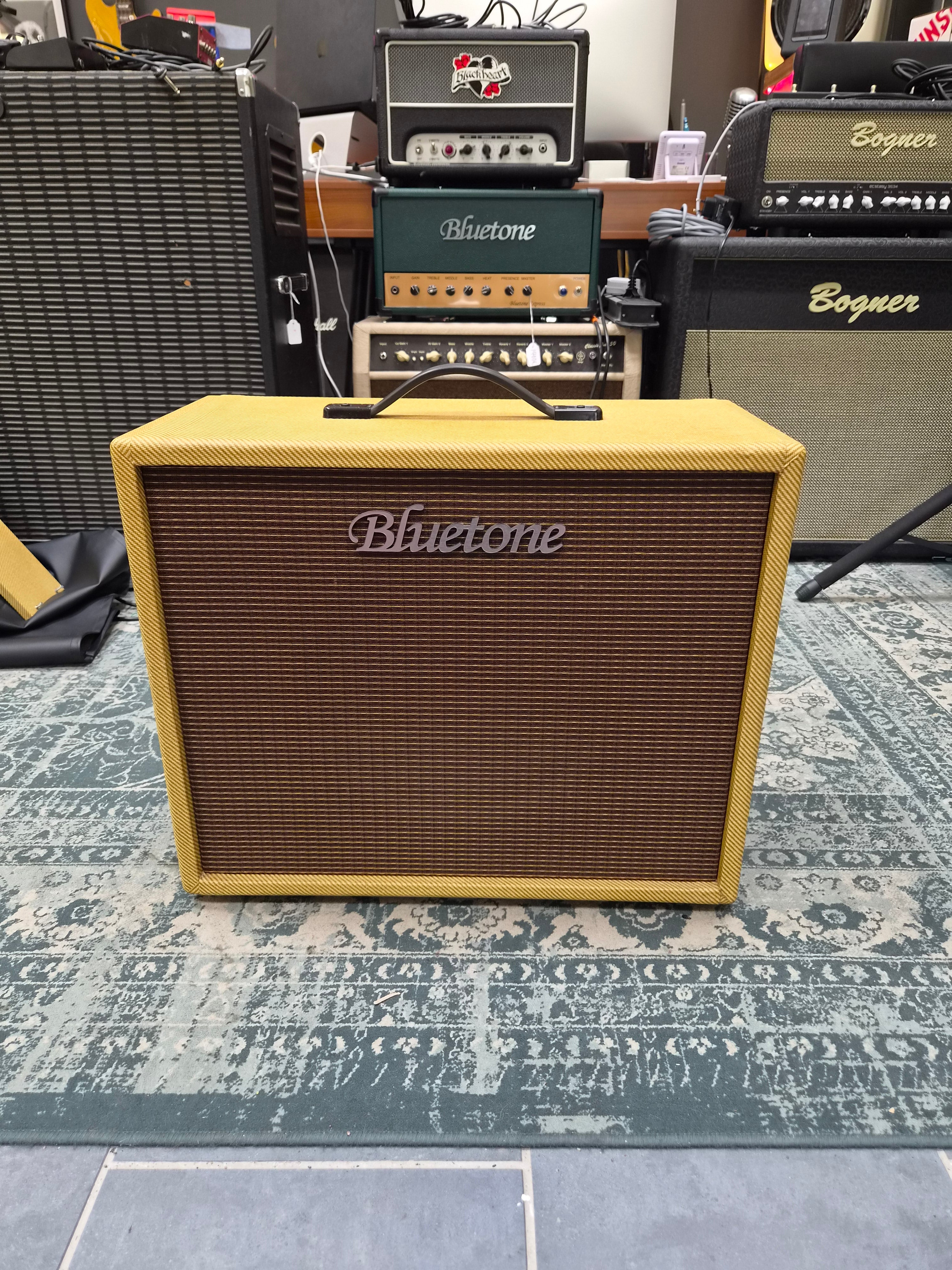 Bluetone 1x12" Cabinet Tweed w/ WGS Veteran 30 8 Ohm