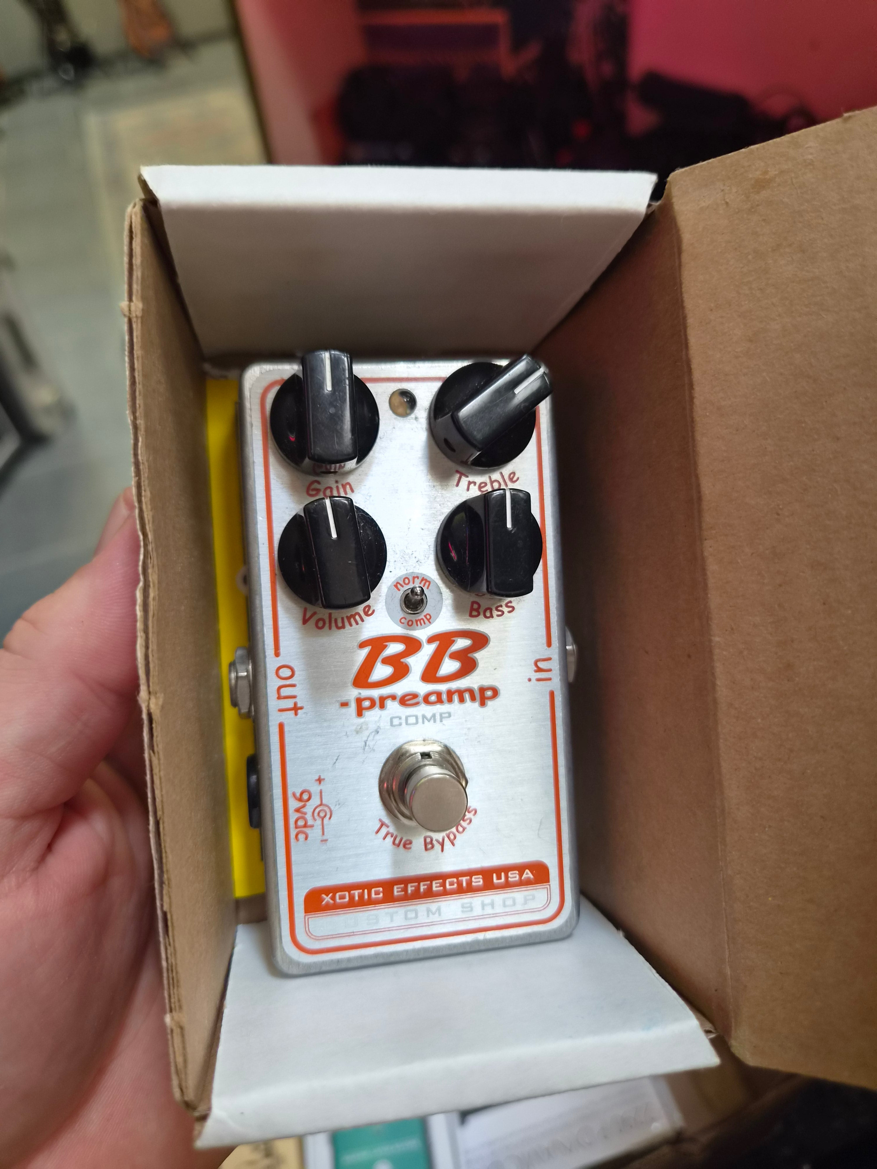 Xotic BBP-MB Custom Shop BB Preamp w/ Mid Boost #1921