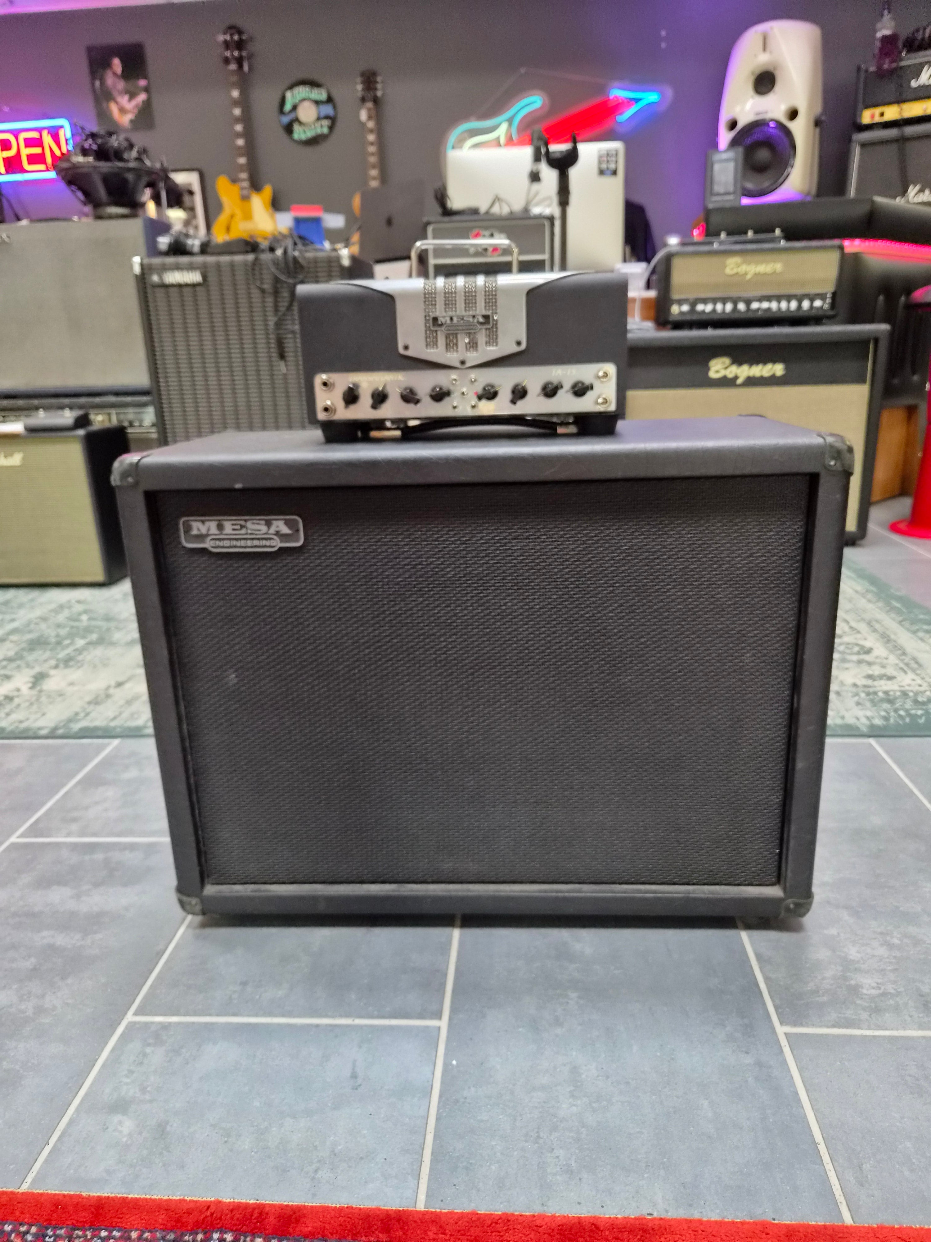Mesa Boogie 1X12 EXT Wide Body Cab w/ Black Shadow 8 Ohm 90 Watts