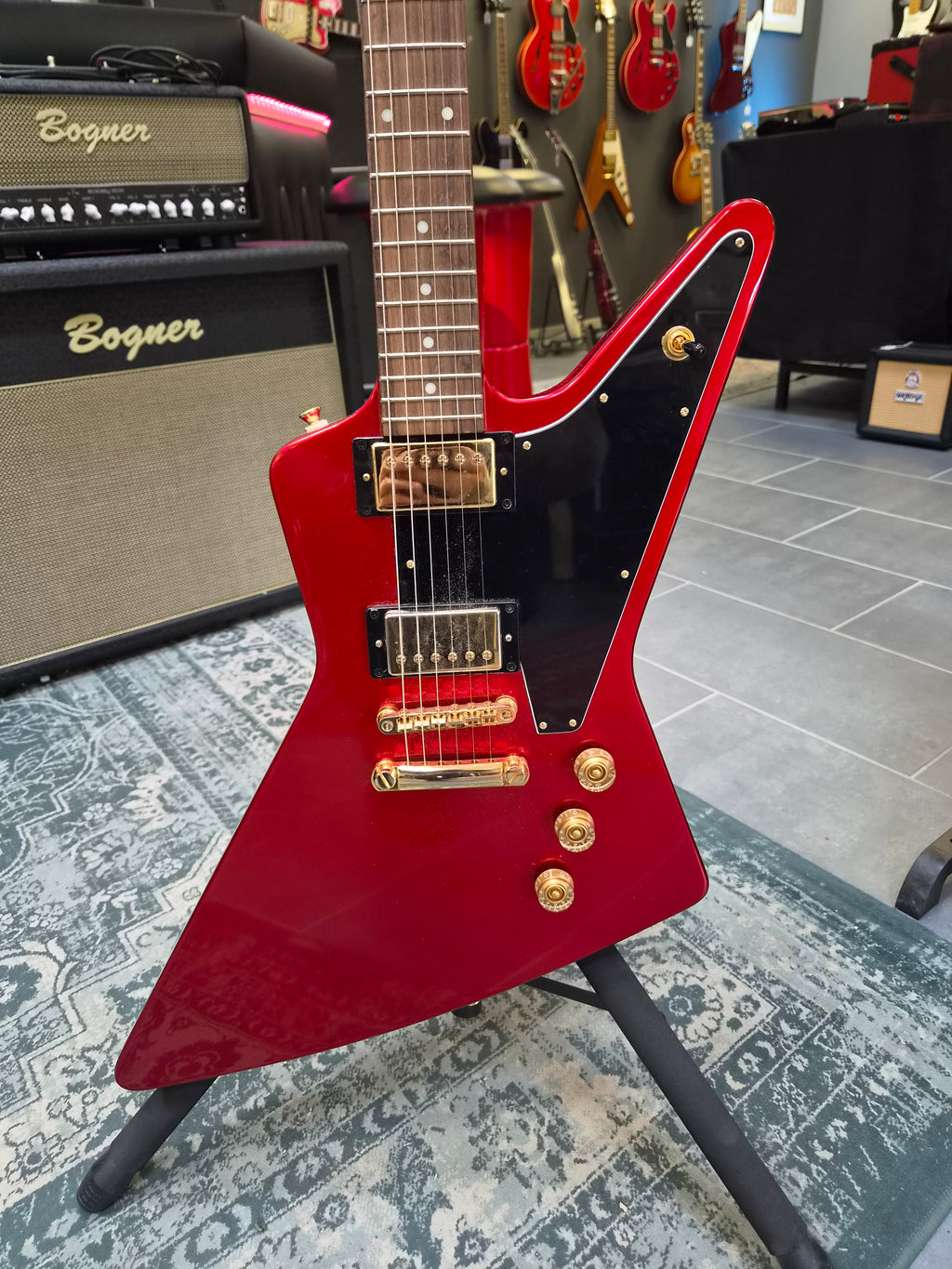 Epiphone Explorer Ruby Red Metallic