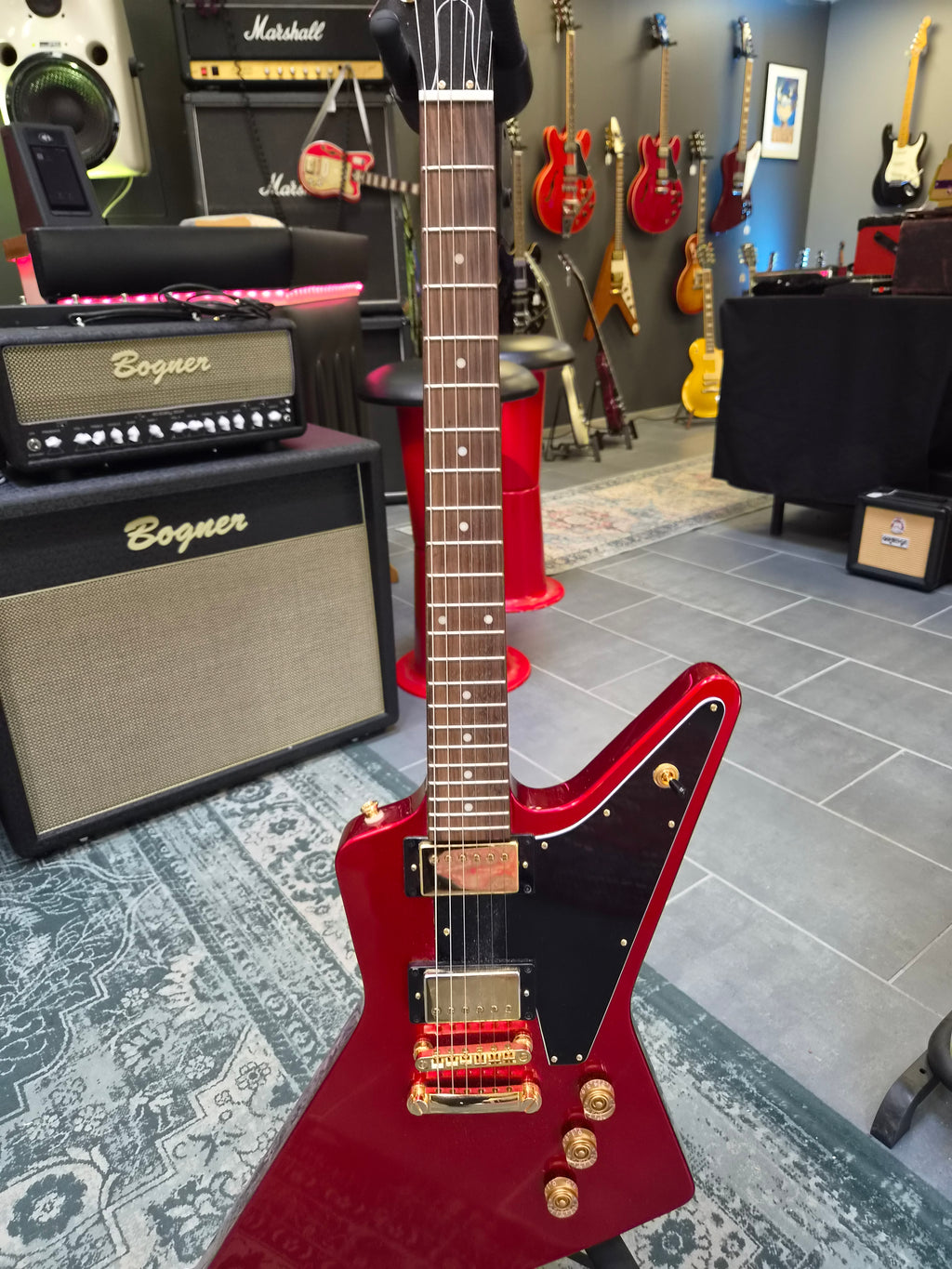 Epiphone Explorer Ruby Red Metallic