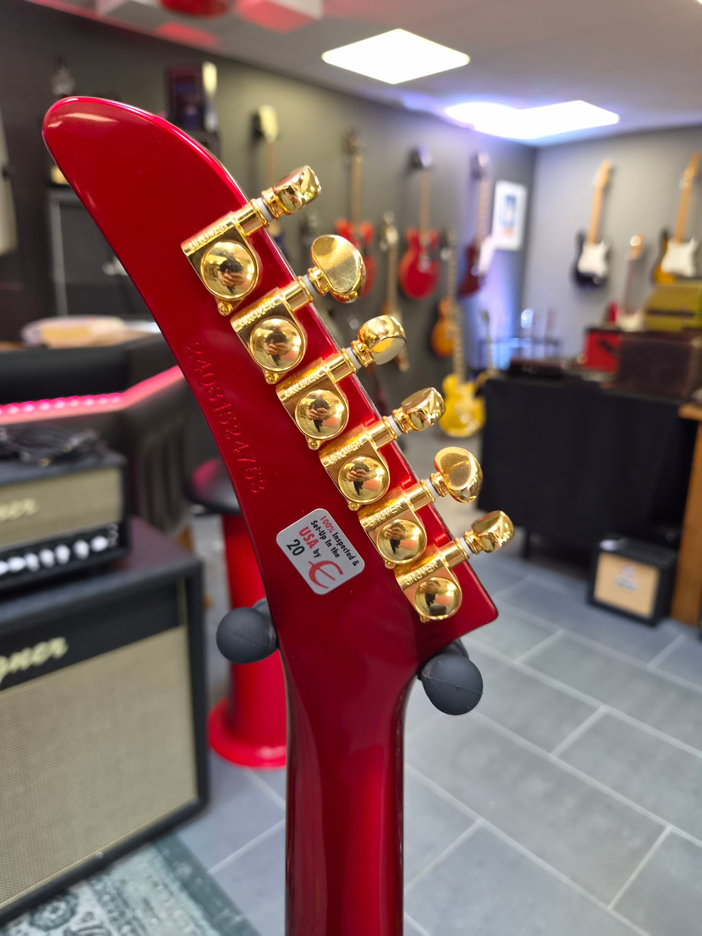 Epiphone Explorer Ruby Red Metallic