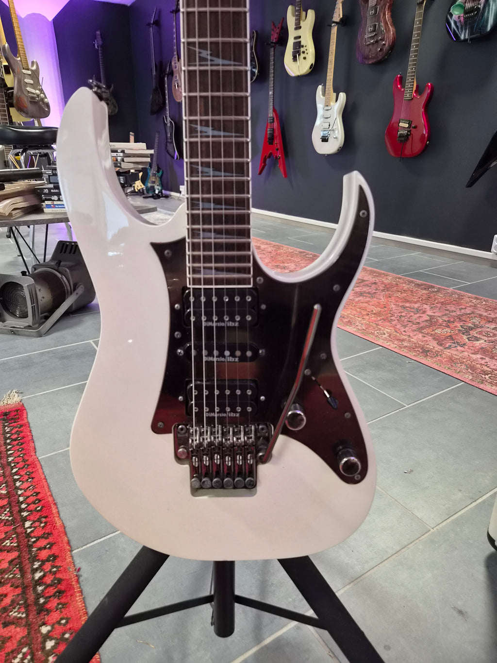 Ibanez Prestige RG2550Z Galaxy White Team J-craft
