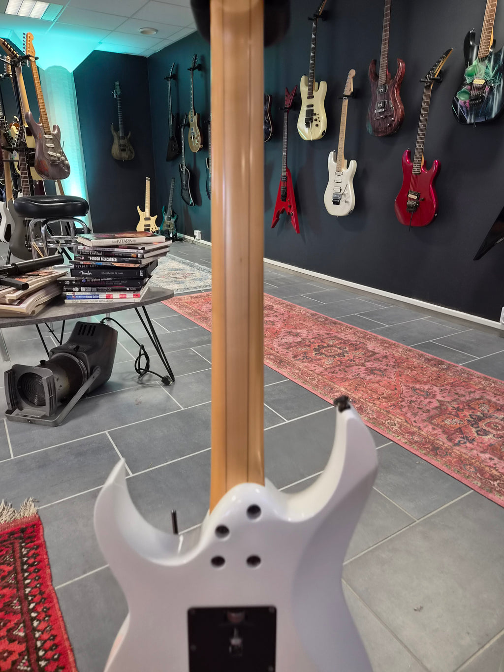 Ibanez Prestige RG2550Z Galaxy White Team J-craft