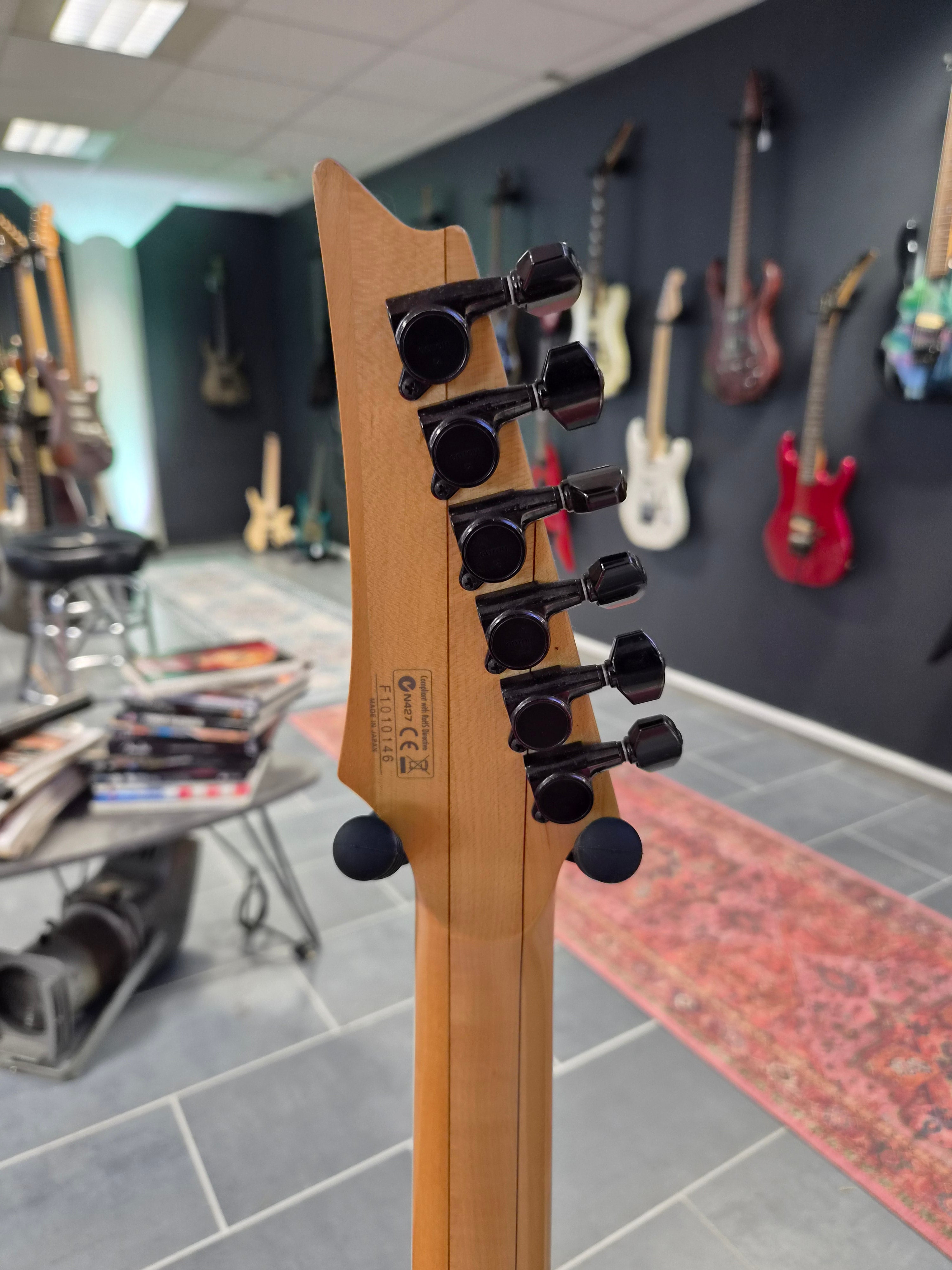 Ibanez Prestige RG2550Z Galaxy White Team J-craft