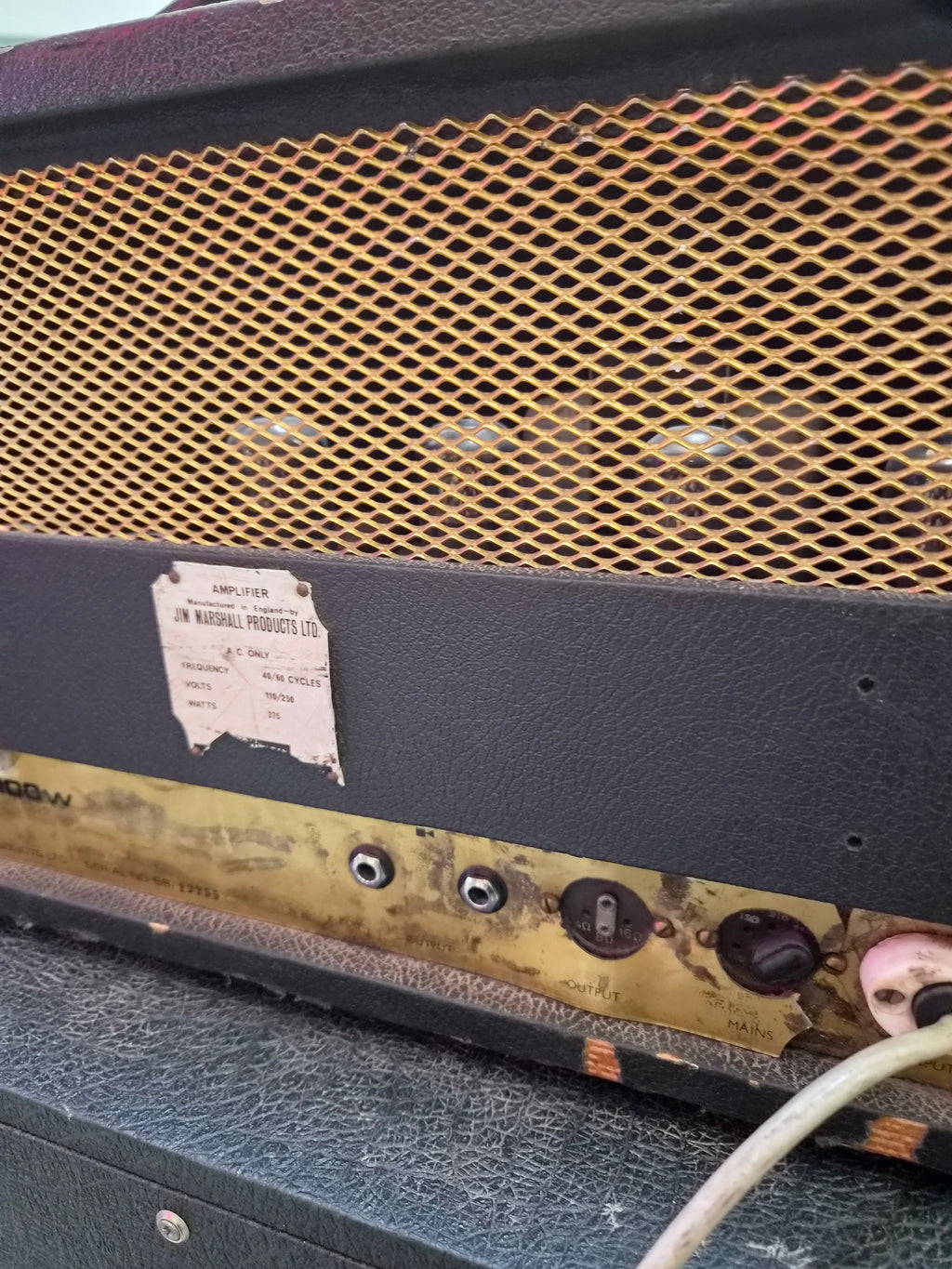 Marshall JMP Super Bass 100W 1968 "Plexi"
