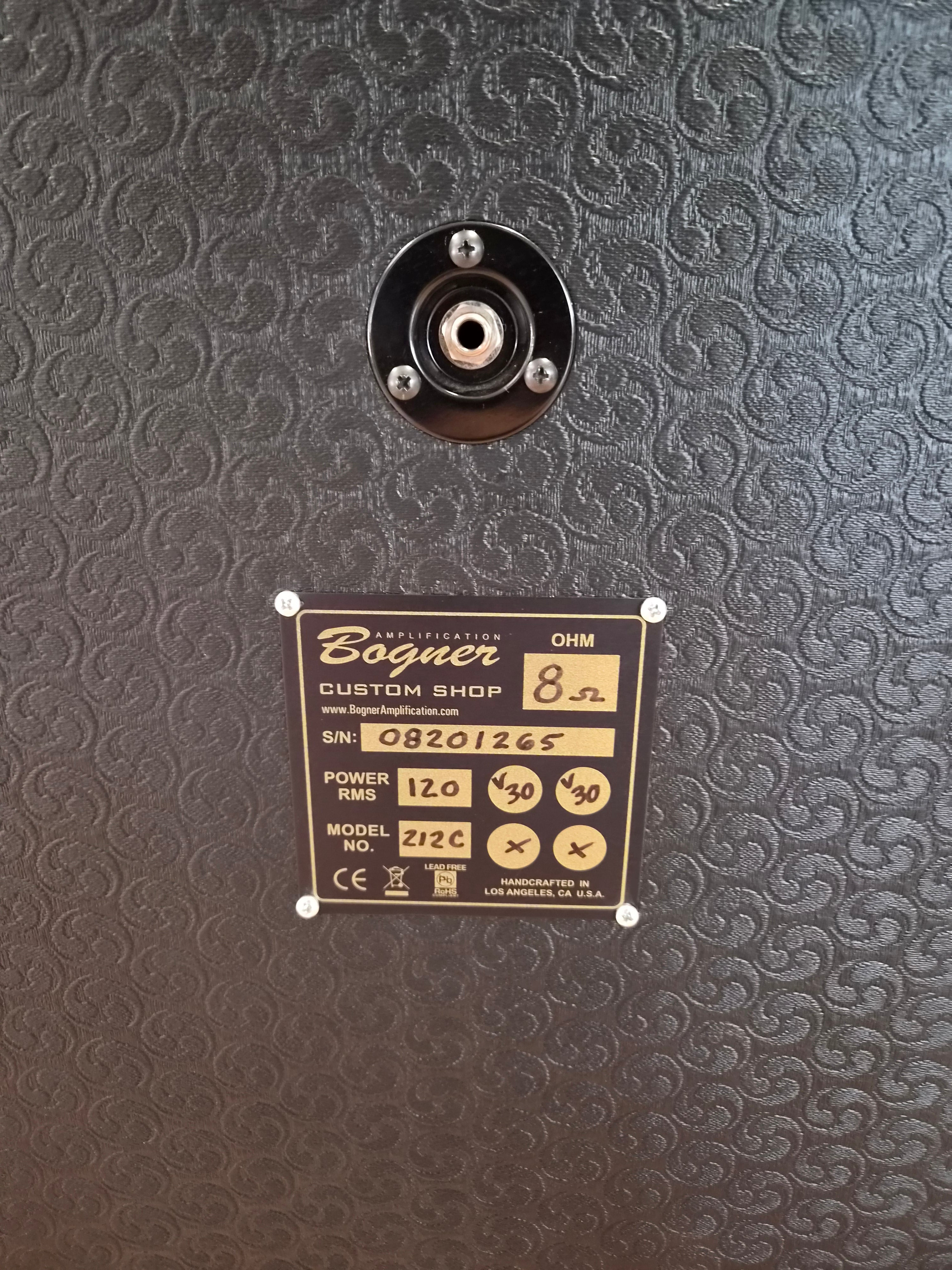 Bogner 2x12" Cabinet w/ Celestion V30