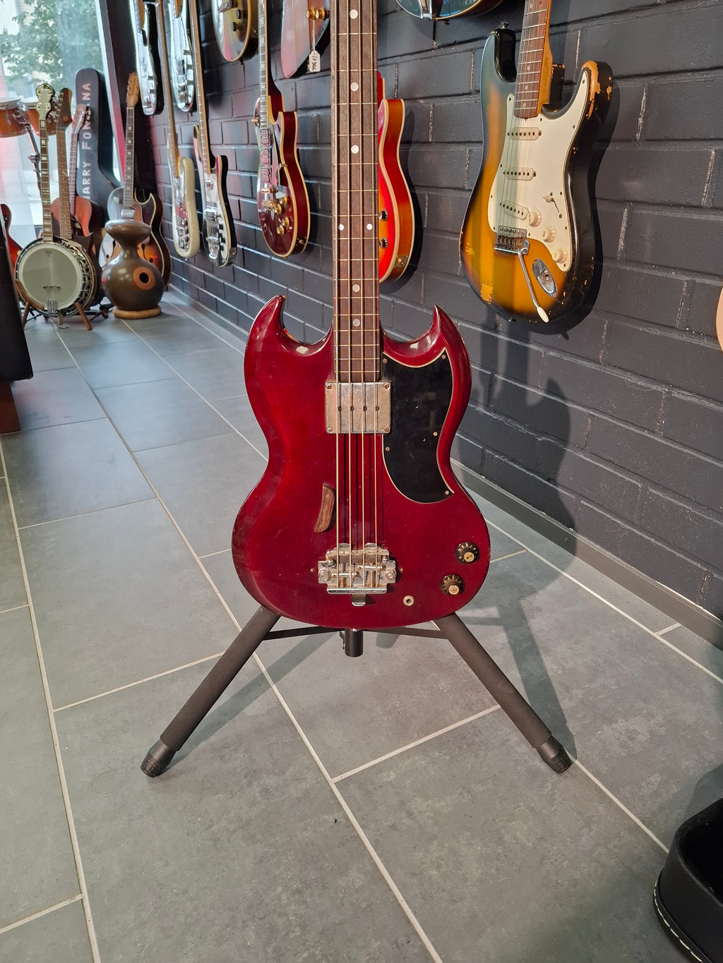 Greco EB-300 SG Fretless Bass 1970s
