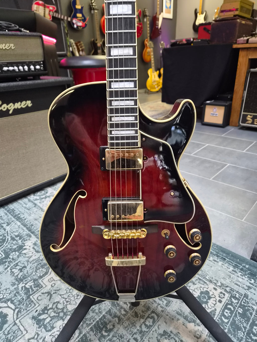 Ibanez AG95QA-DBS 5B-05
