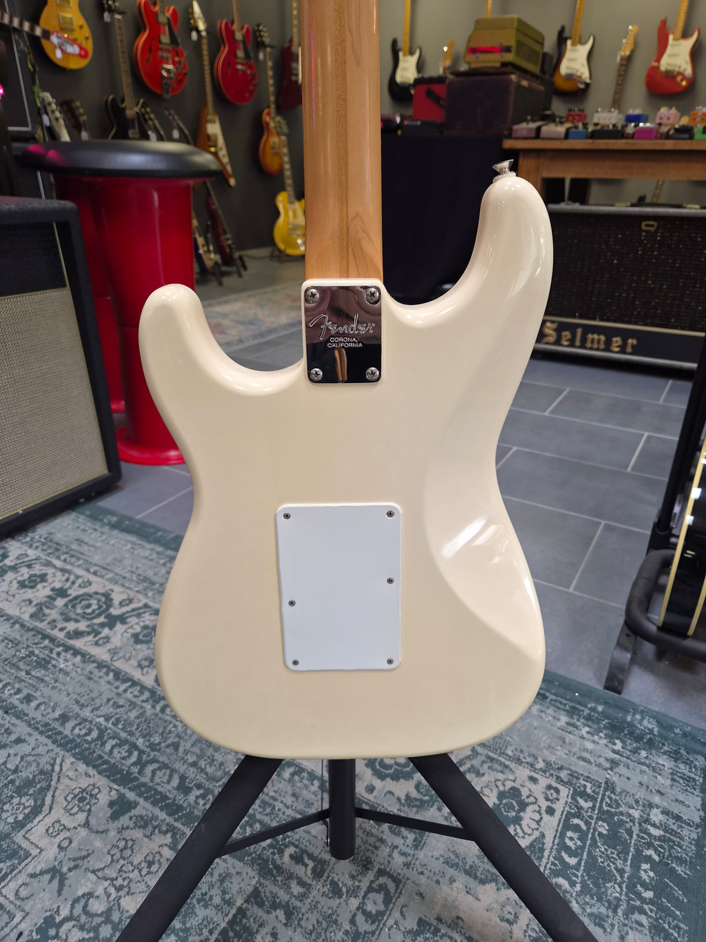 Fender Richie Sambora Signature Standard Stratocaster Olympic White 1995
