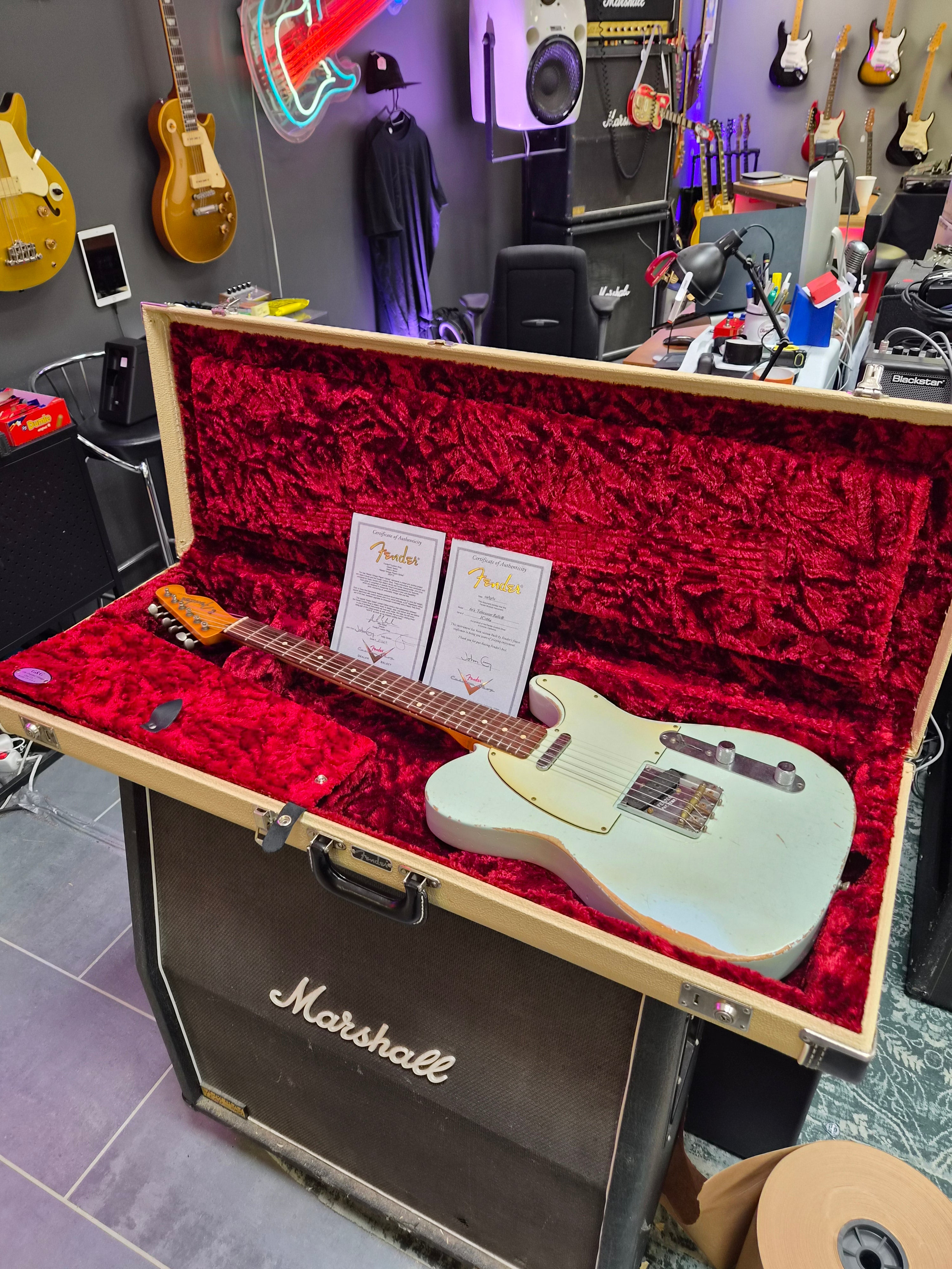 Fender Custom Shop 60´s Telecaster Heavy Relic Masterbuilt John Cruz MVP´s 2011
