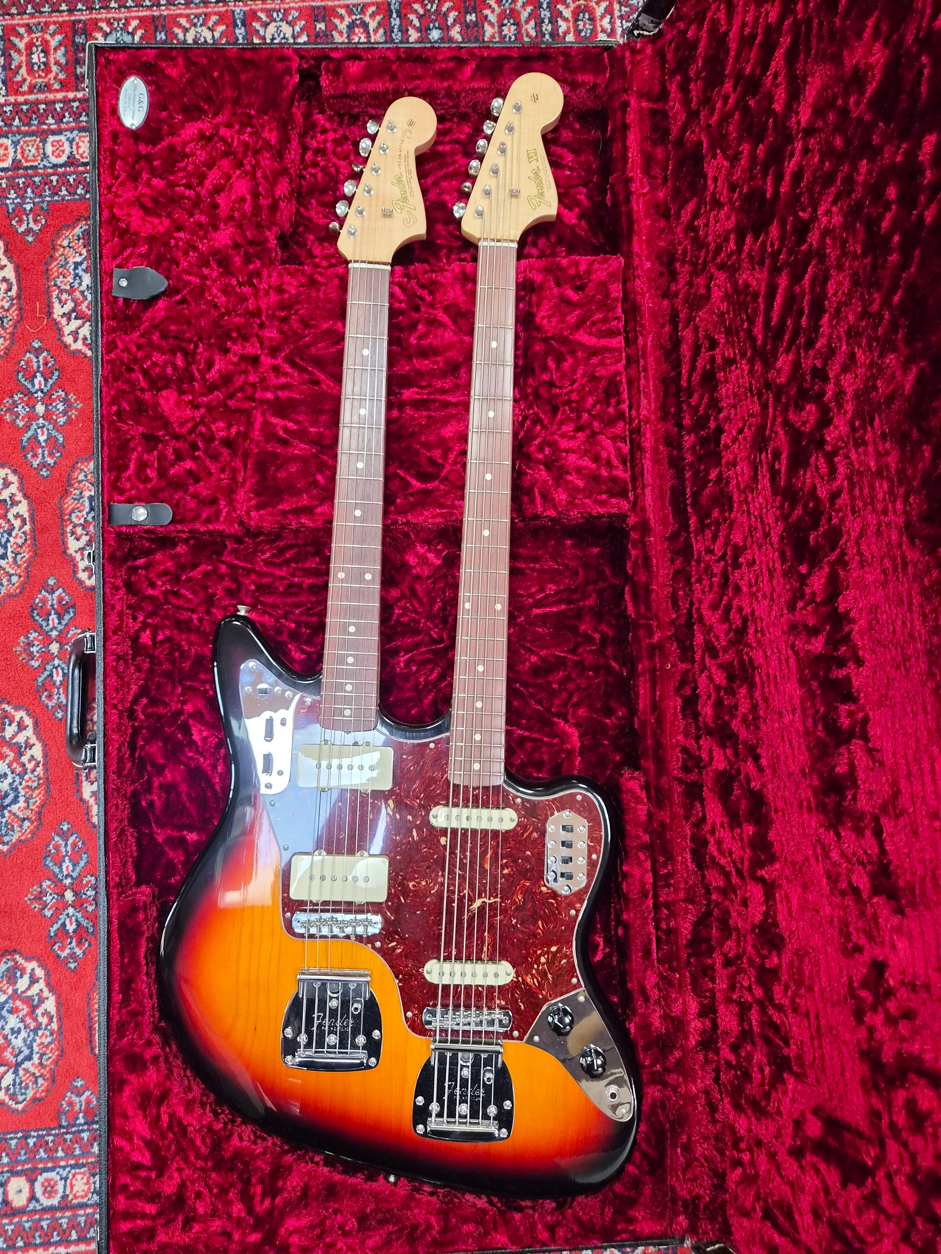 Fender Custom Shop Doubleneck Jazzmaster and Bass VI Masterbuilt Dennis Galuszka