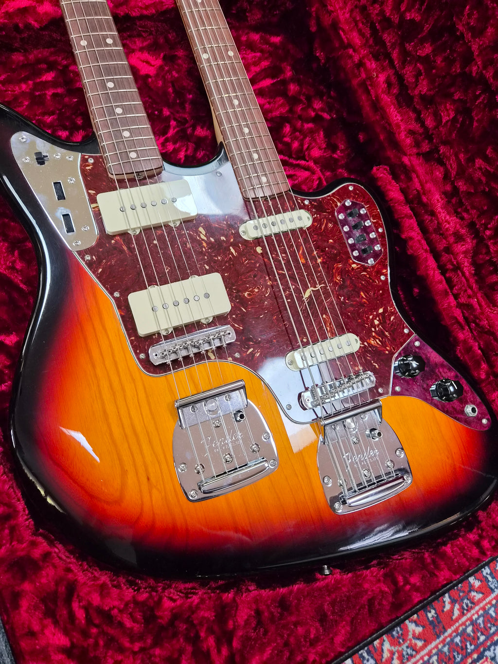 Fender Custom Shop Doubleneck Jazzmaster and Bass VI Masterbuilt Dennis Galuszka