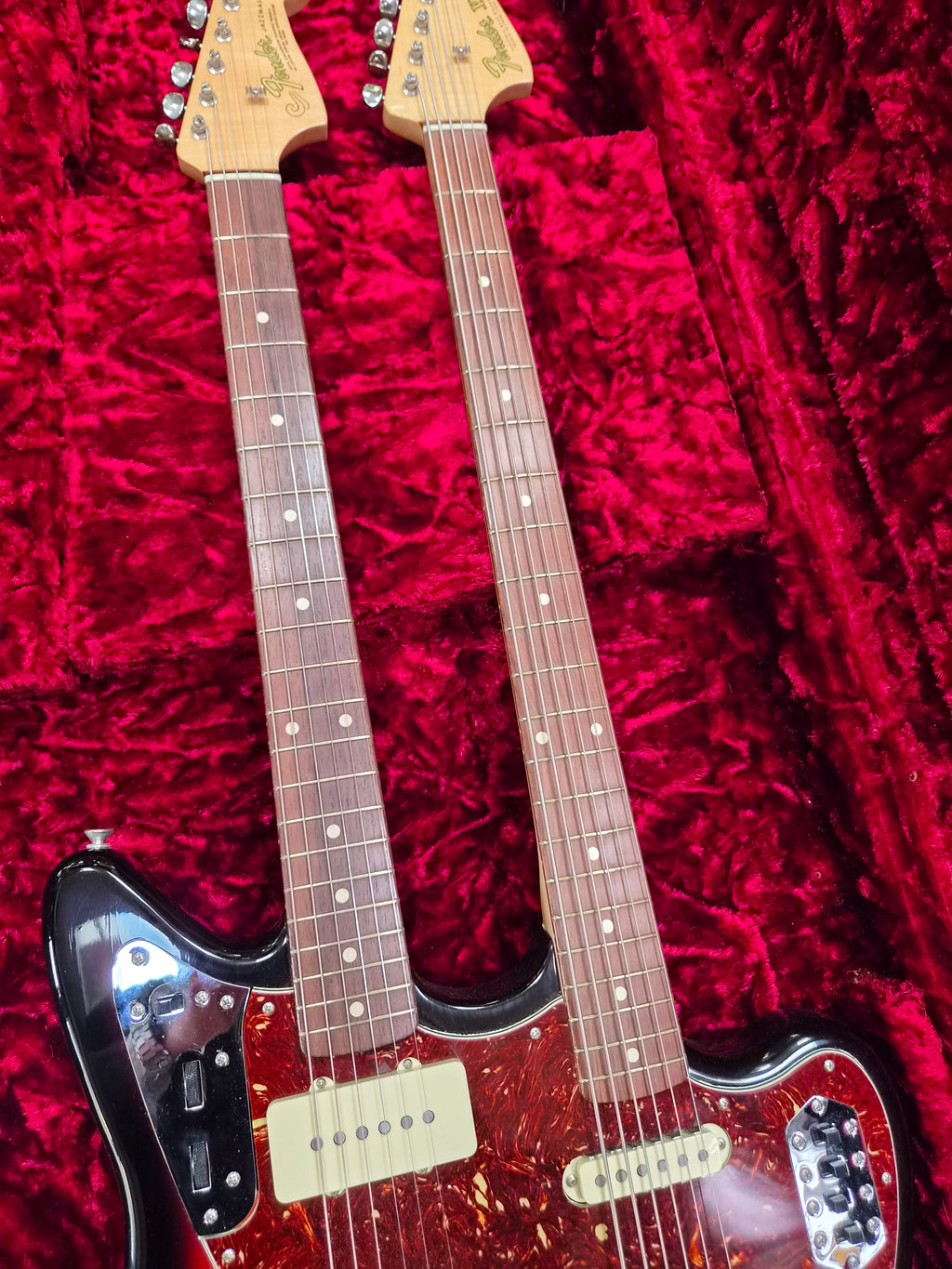 Fender Custom Shop Doubleneck Jazzmaster and Bass VI Masterbuilt Dennis Galuszka