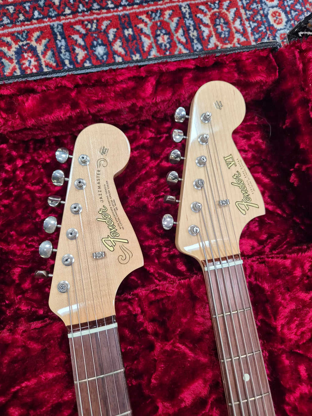 Fender Custom Shop Doubleneck Jazzmaster and Bass VI Masterbuilt Dennis Galuszka