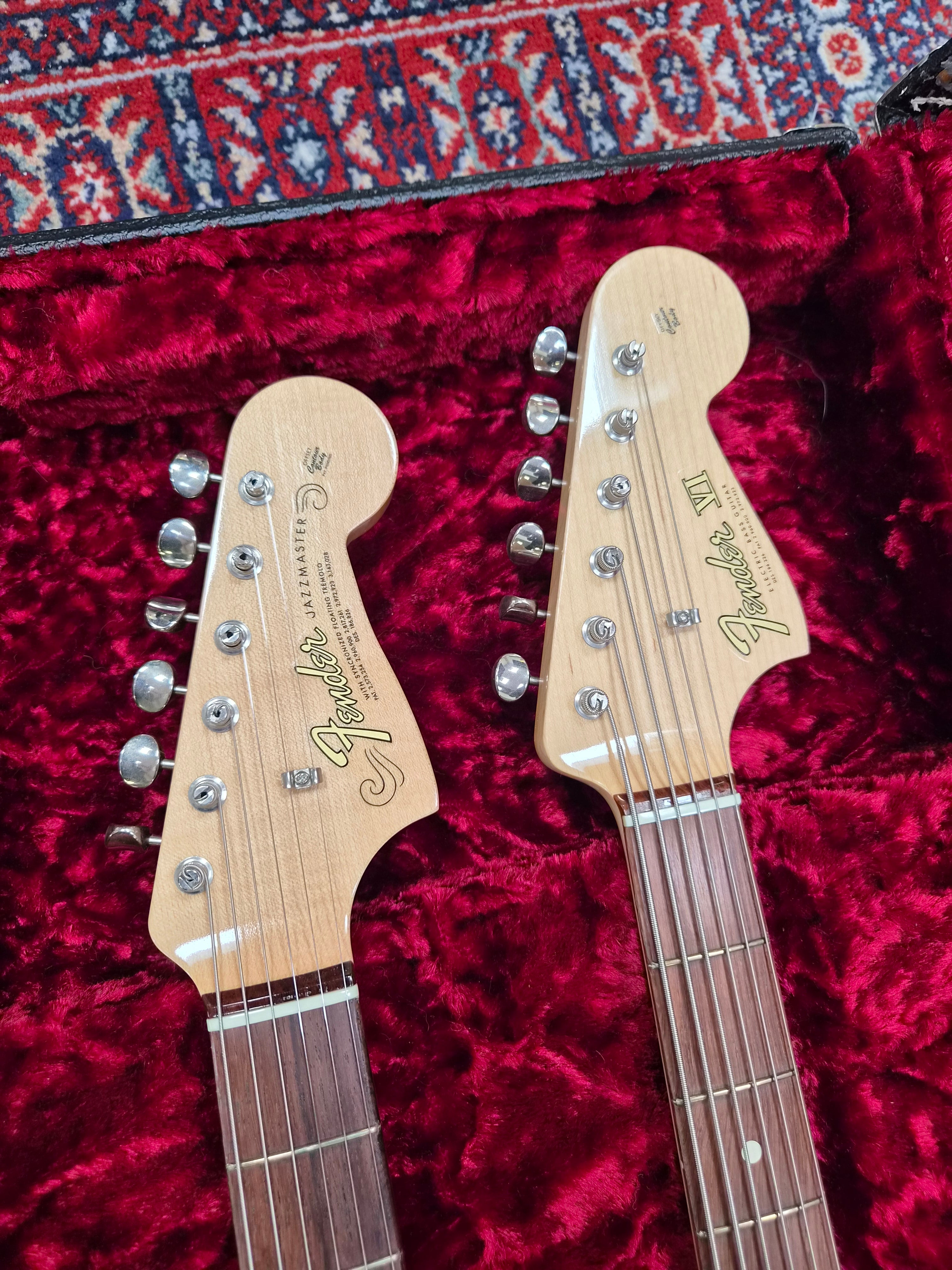 Fender Custom Shop Doubleneck Jazzmaster and Bass VI Masterbuilt Dennis Galuszka