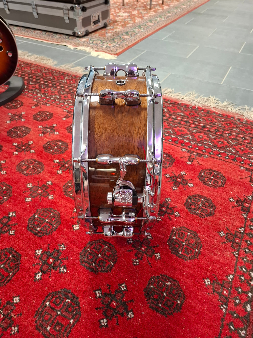 Sakae Walnut SD1455WNJ Snare drum