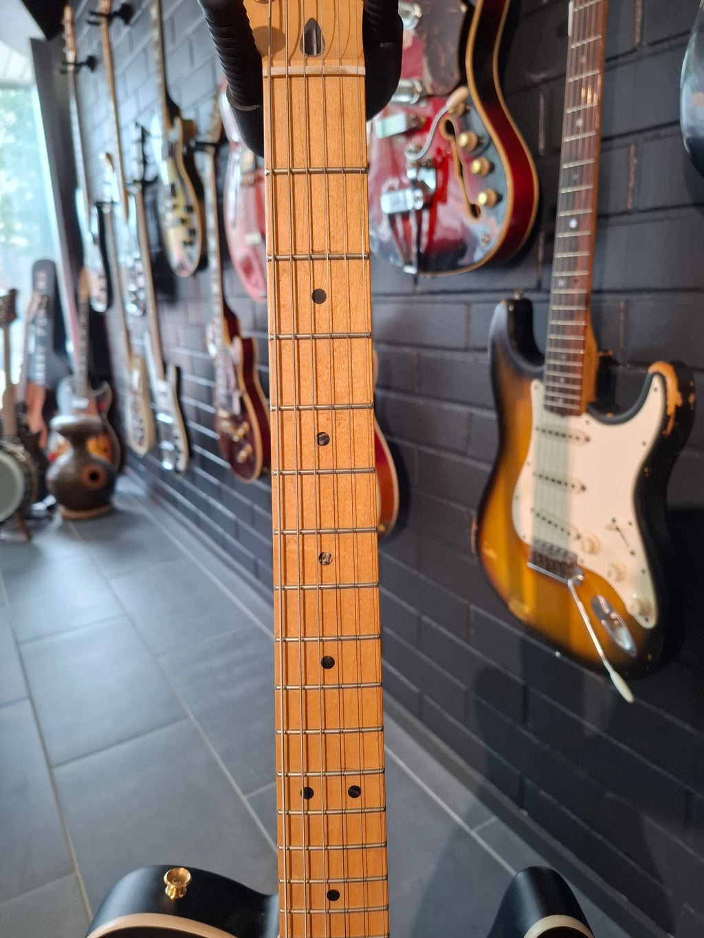 Fender LTD Deluxe Telecaster Thinline Satin Black 2018