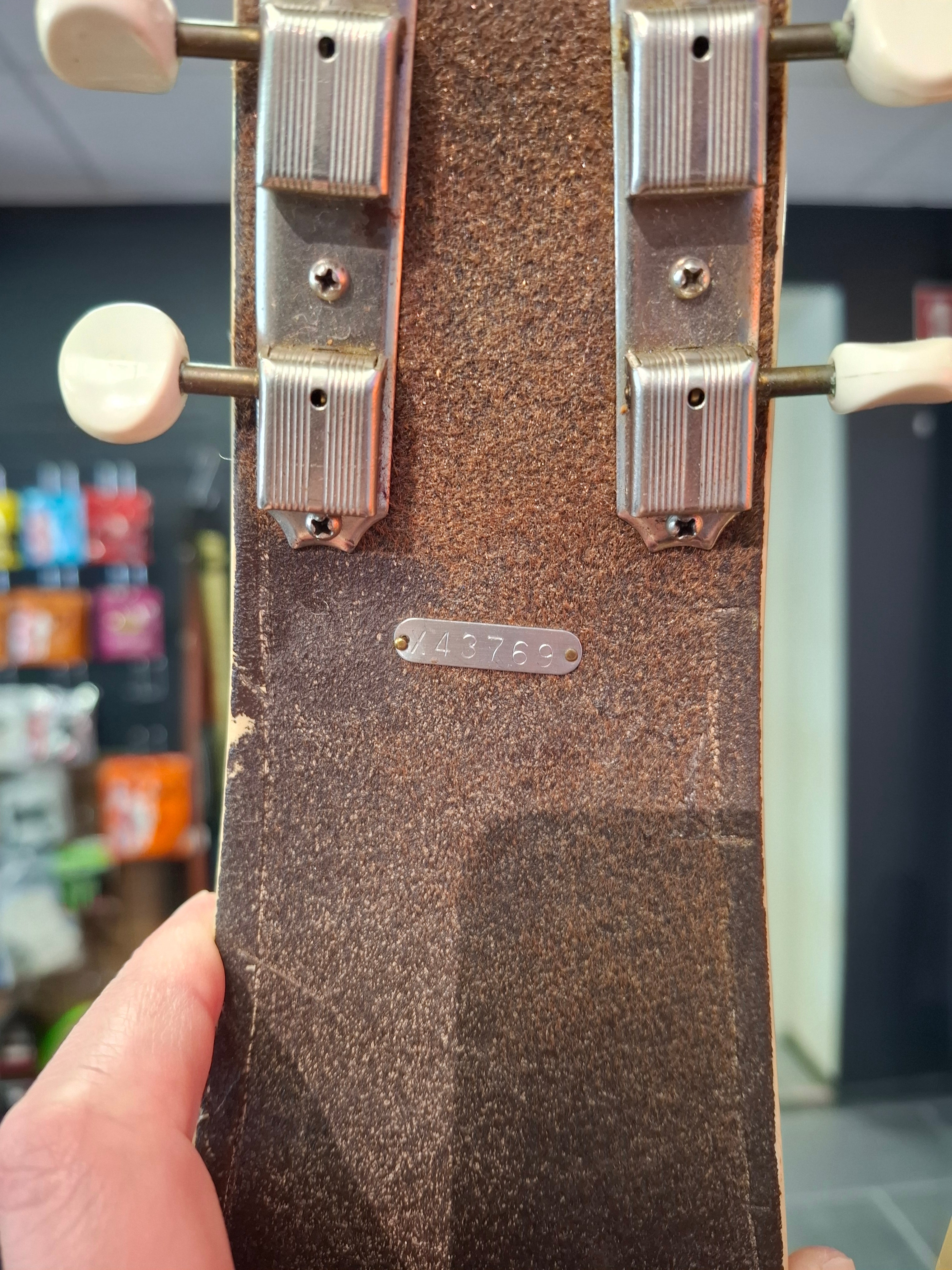 Supro Comet Double Neck 6/6 String Lap Steel 1954