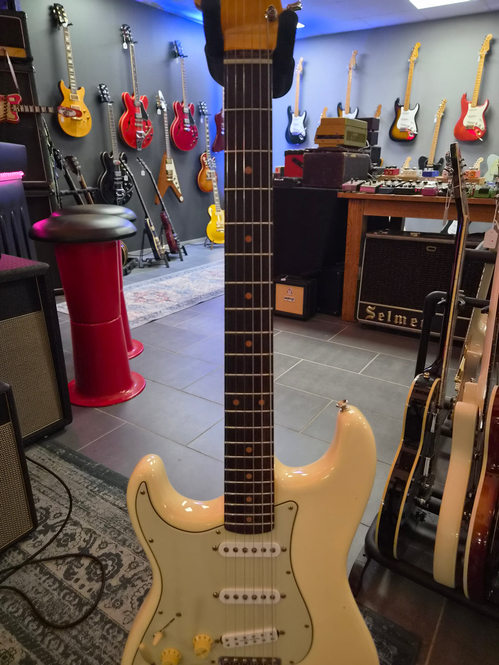 Fender American Vintage II 61 Stratocaster 2024 Lefty Olympic White