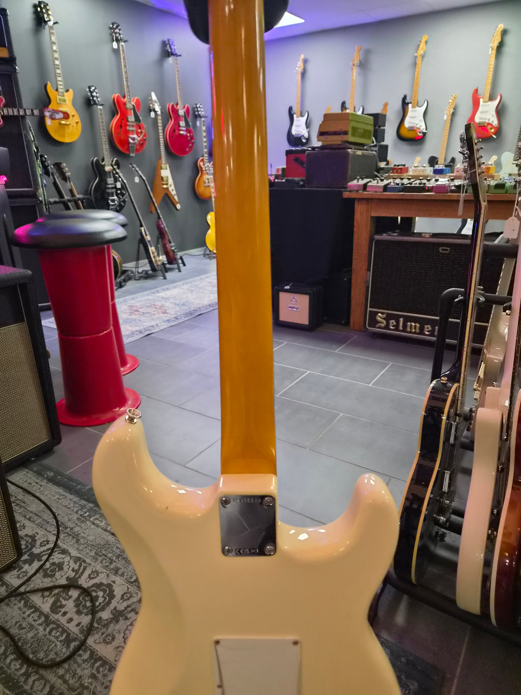 Fender American Vintage II 61 Stratocaster 2024 Lefty Olympic White