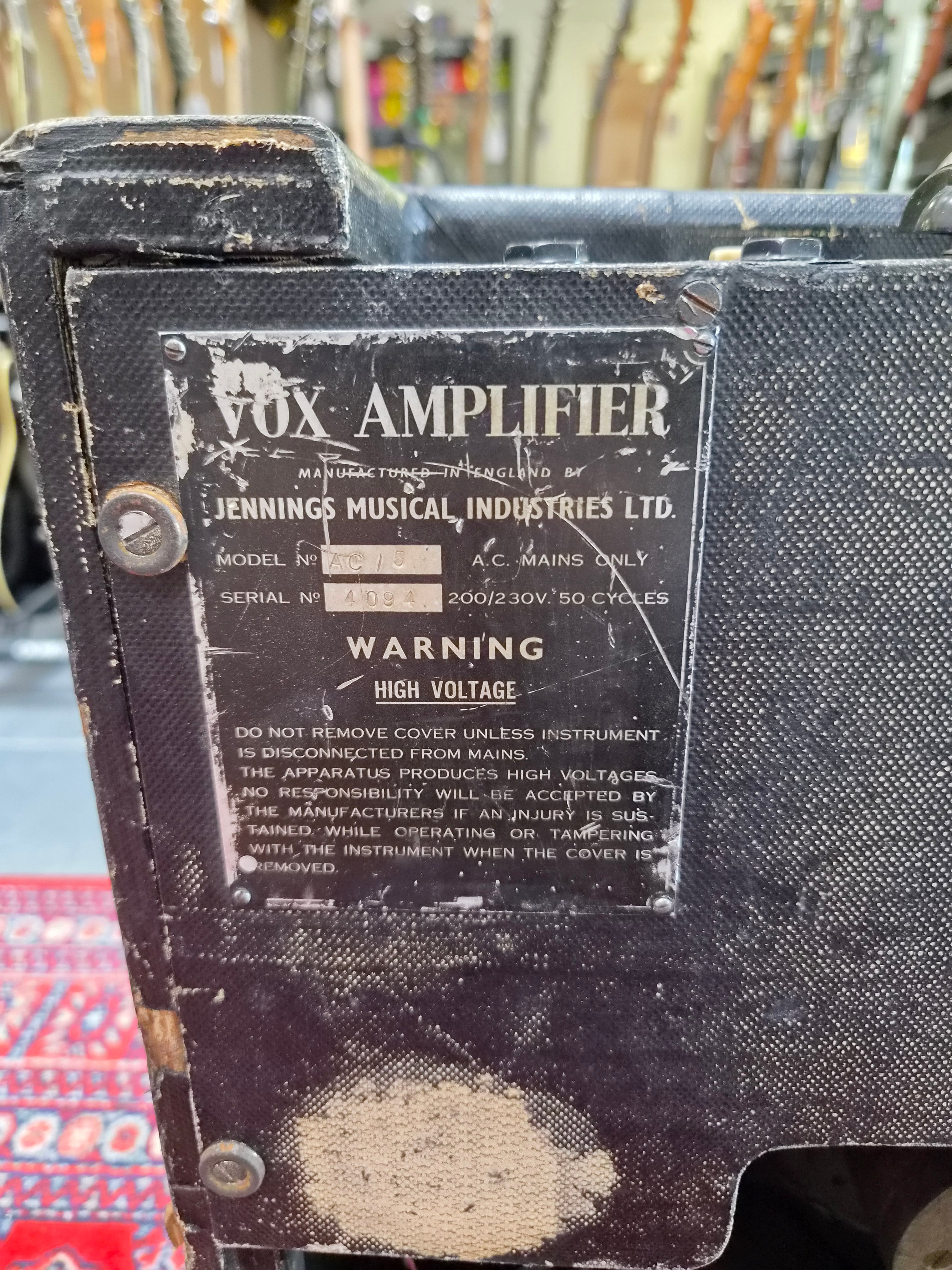 Vox AC15 1960