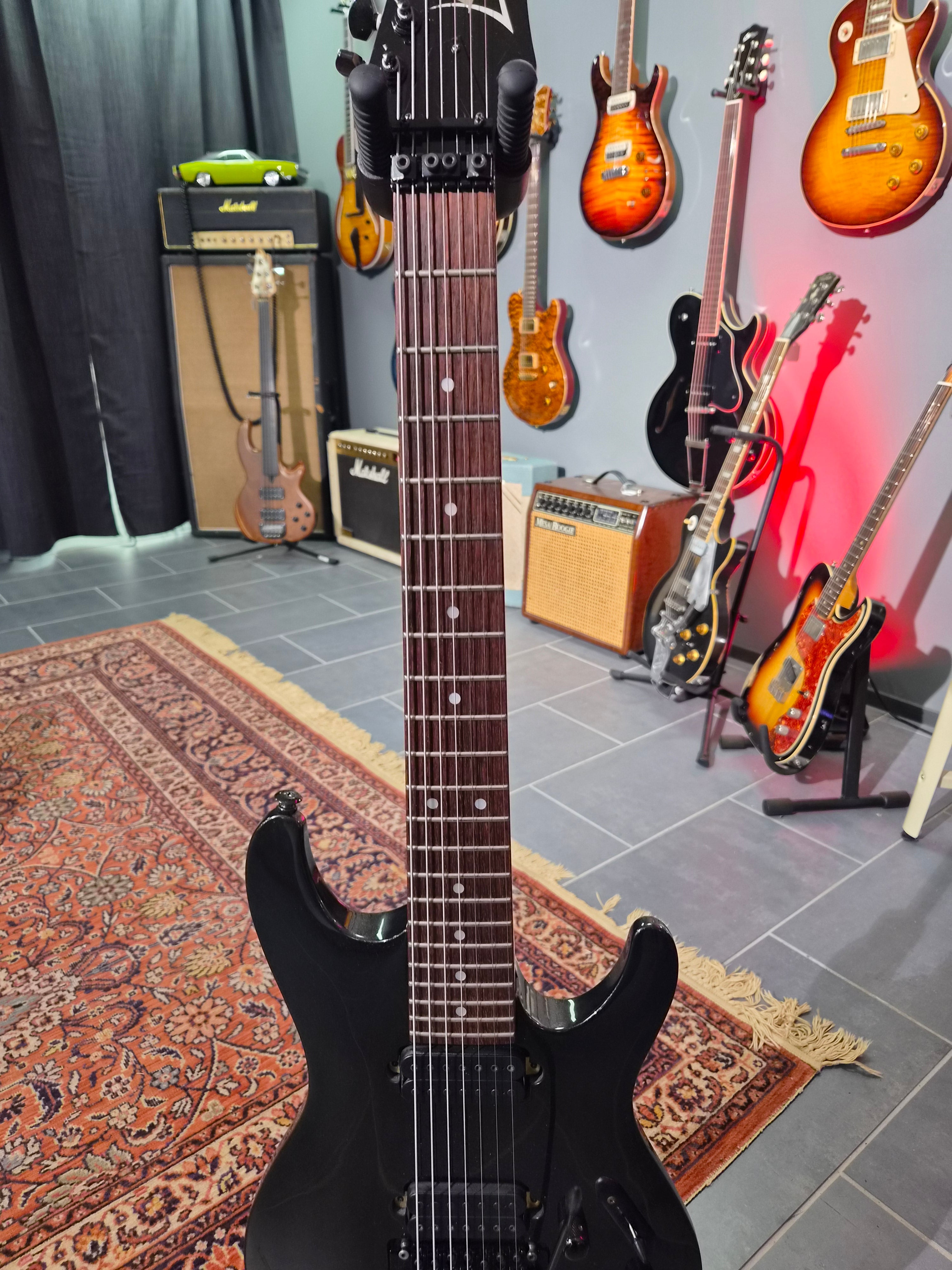 Ibanez S7420 Black Pearl Made in Japan
