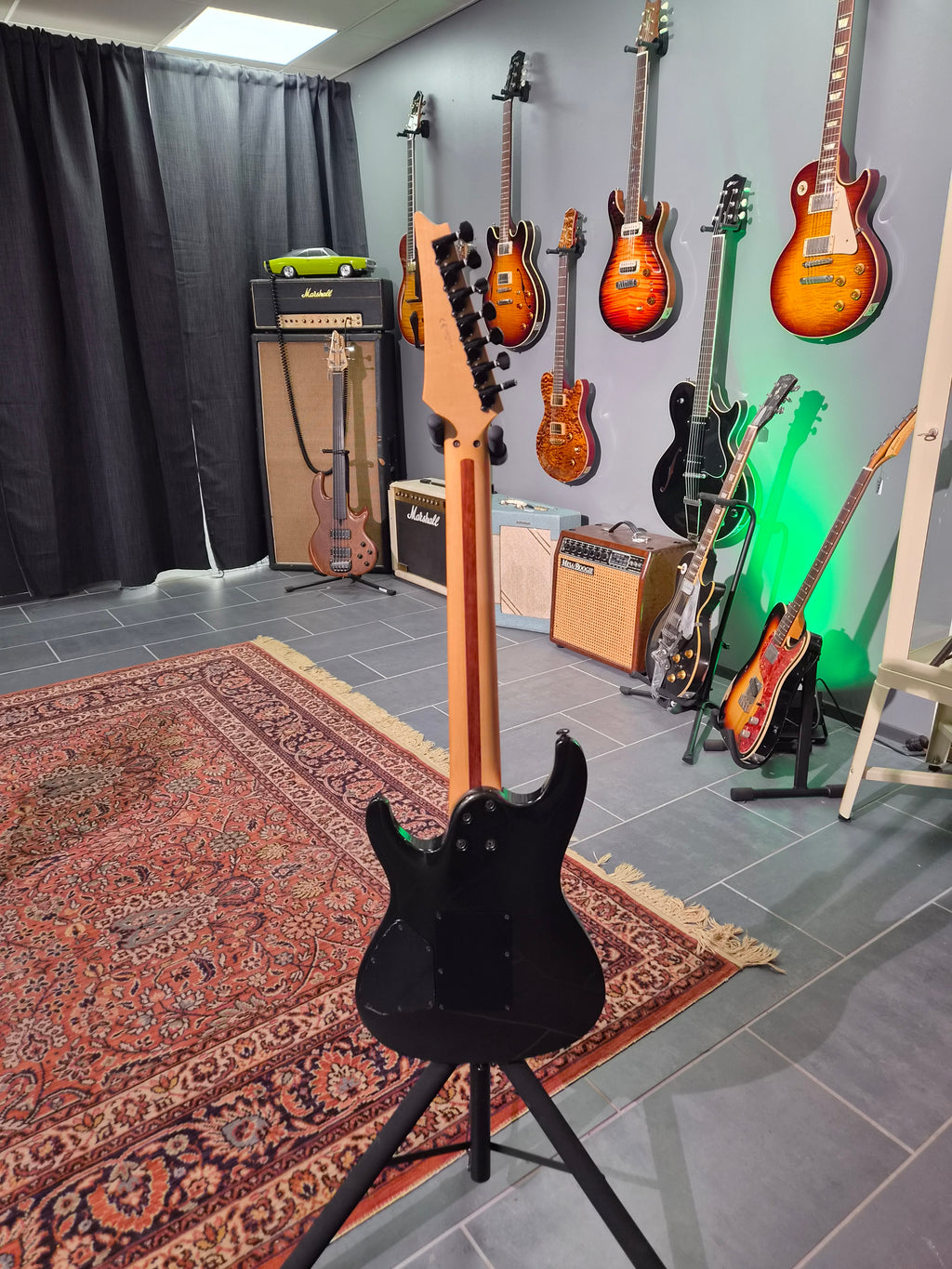 Ibanez S7420 Black Pearl Made in Japan