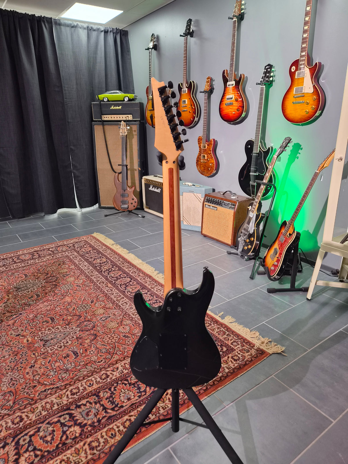 Ibanez S7420 Black Pearl Made in Japan
