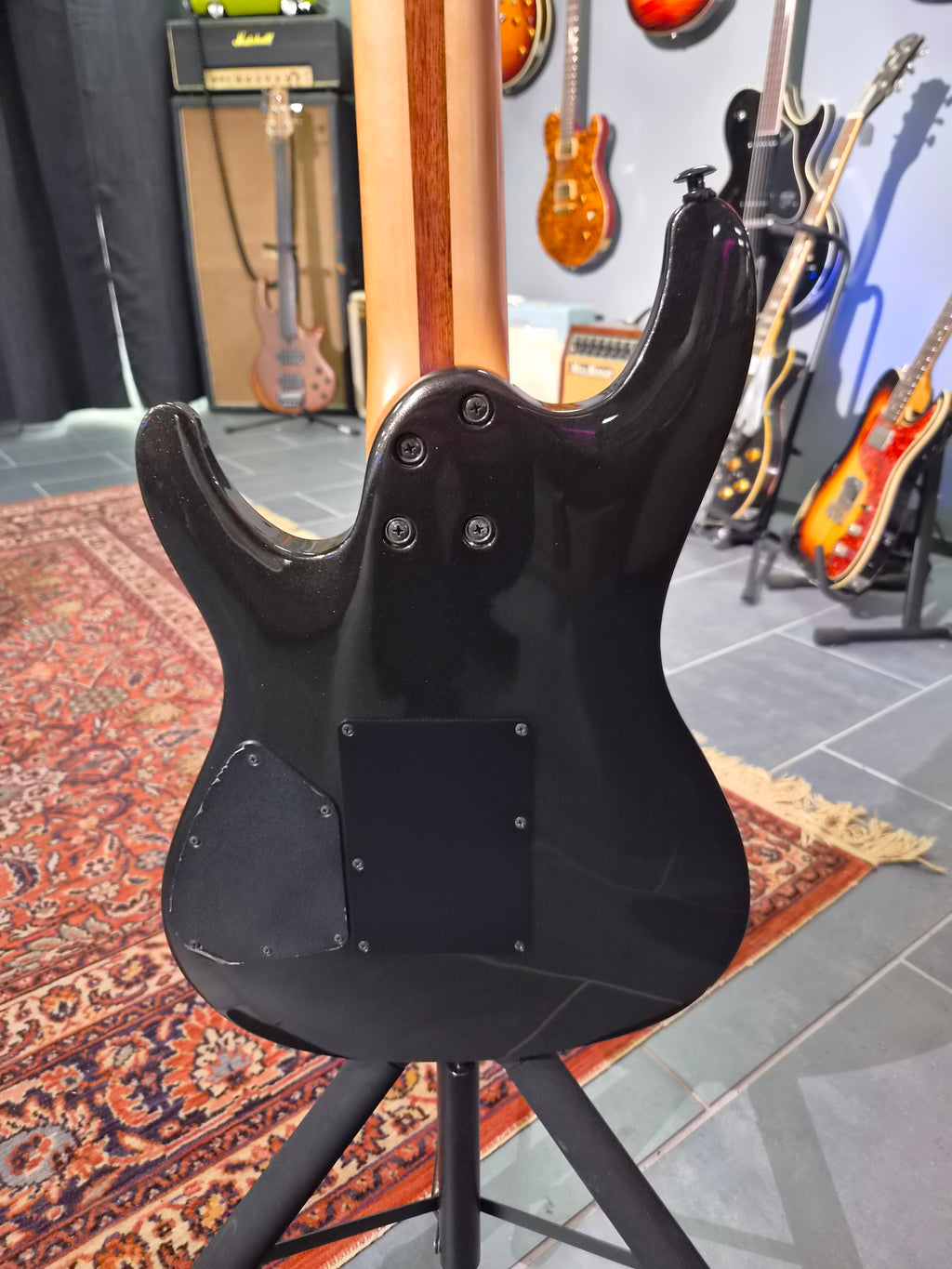 Ibanez S7420 Black Pearl Made in Japan