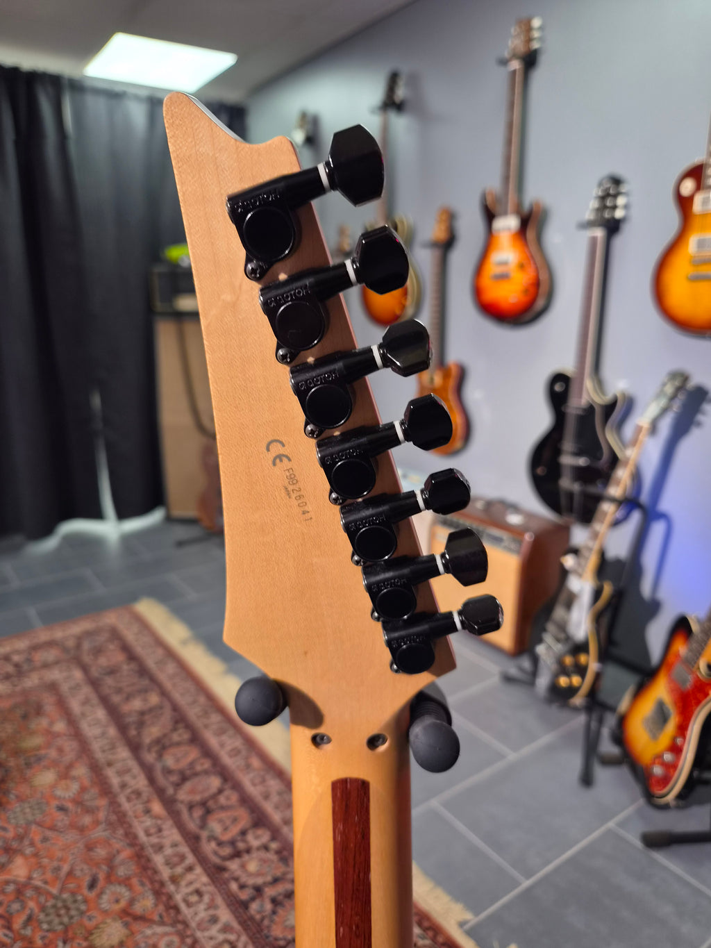 Ibanez S7420 Black Pearl Made in Japan
