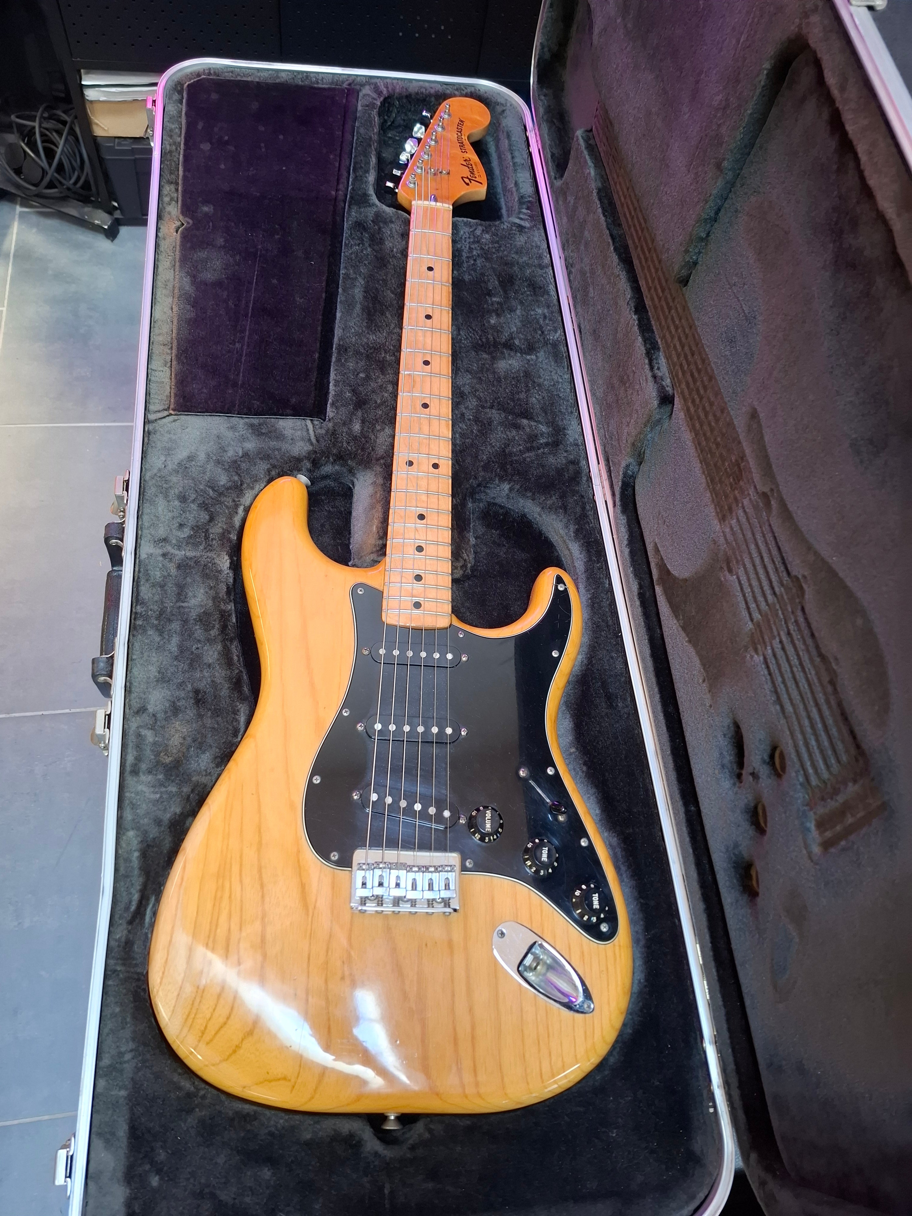 Fender Stratocaster 1978 Hardtail Natural