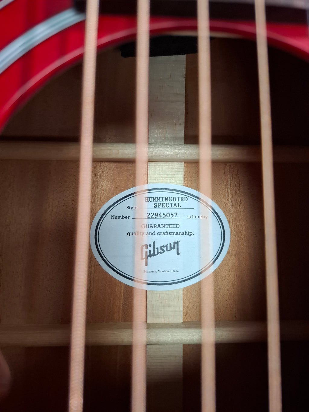 Gibson Hummingbird Special 2025