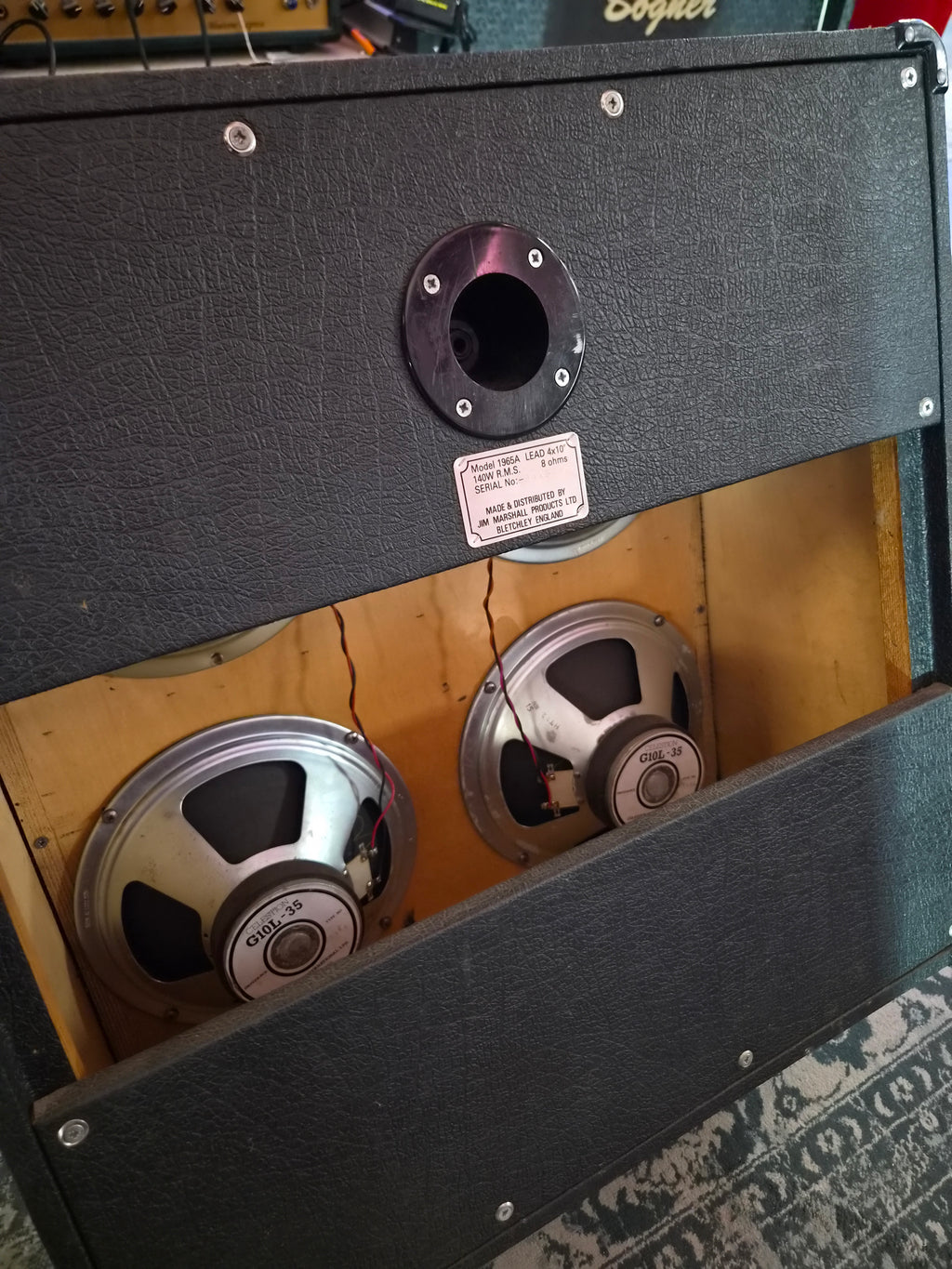 Marshall 1965A 4x10" Cabinet 1980s