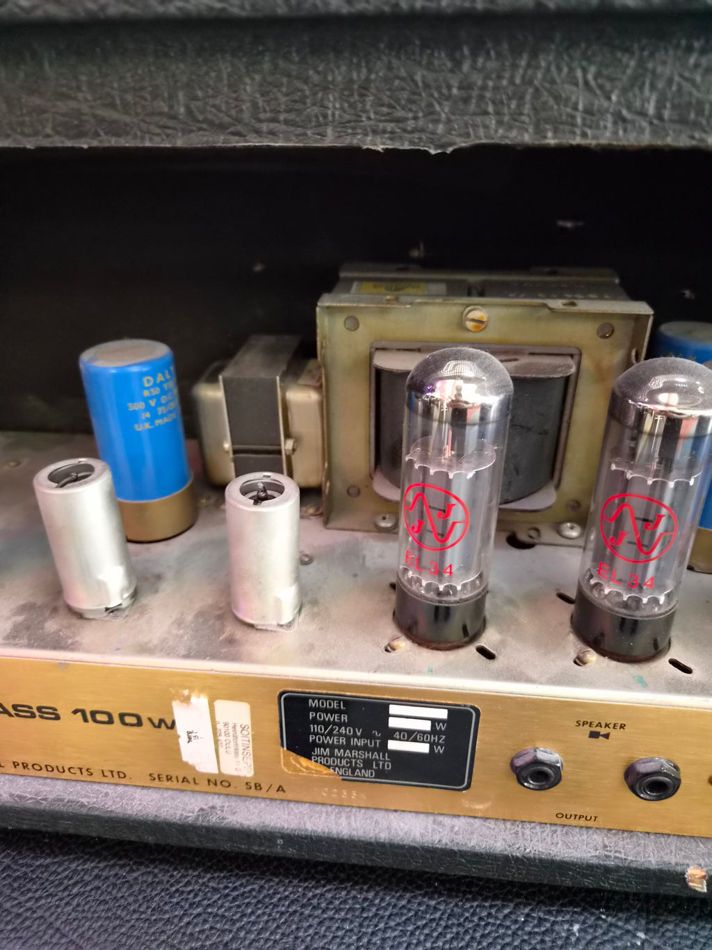 Marshall JMP mk2 Super Bass 100W 1978