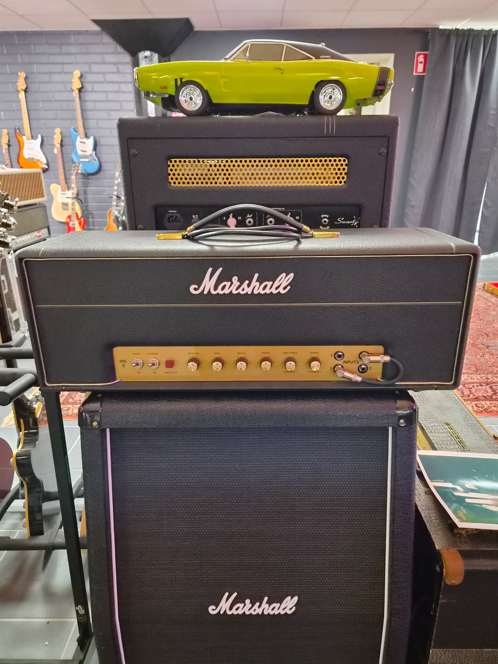 Marshall 1987X Vintage Reissue Head signed by Yngwie Malmsteen