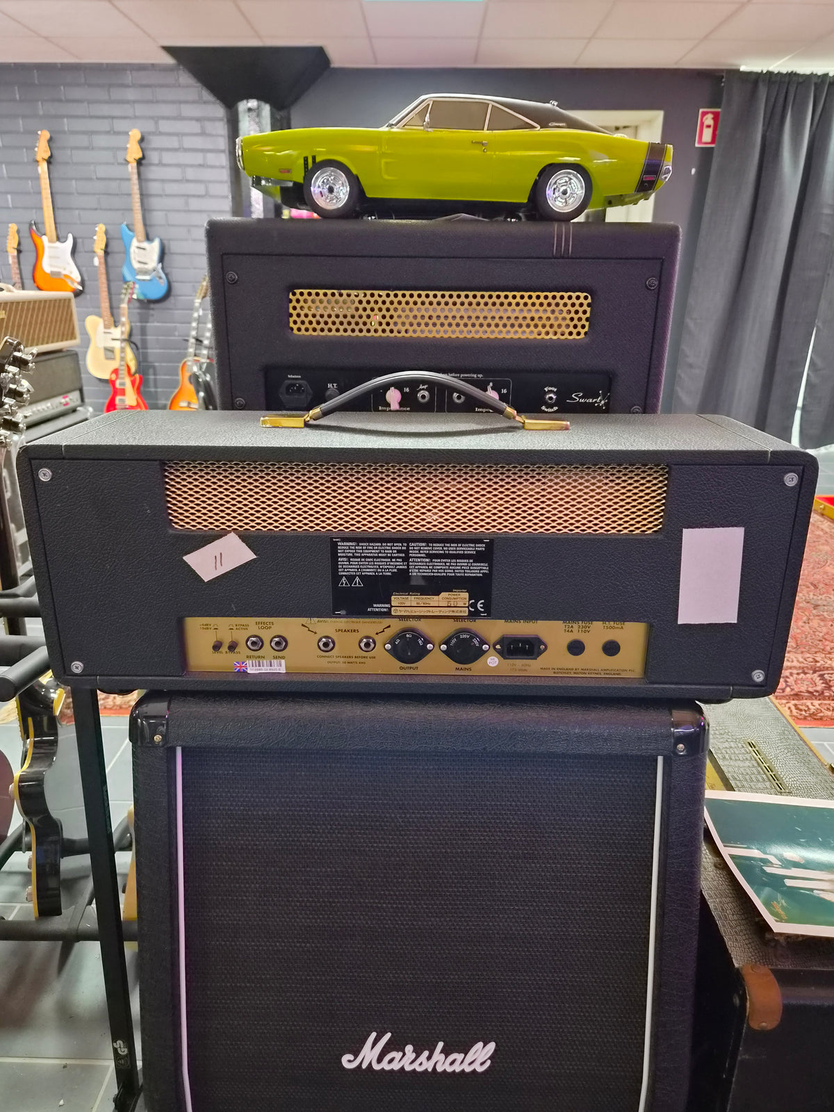 Marshall 1987X Vintage Reissue Head signed by Yngwie Malmsteen