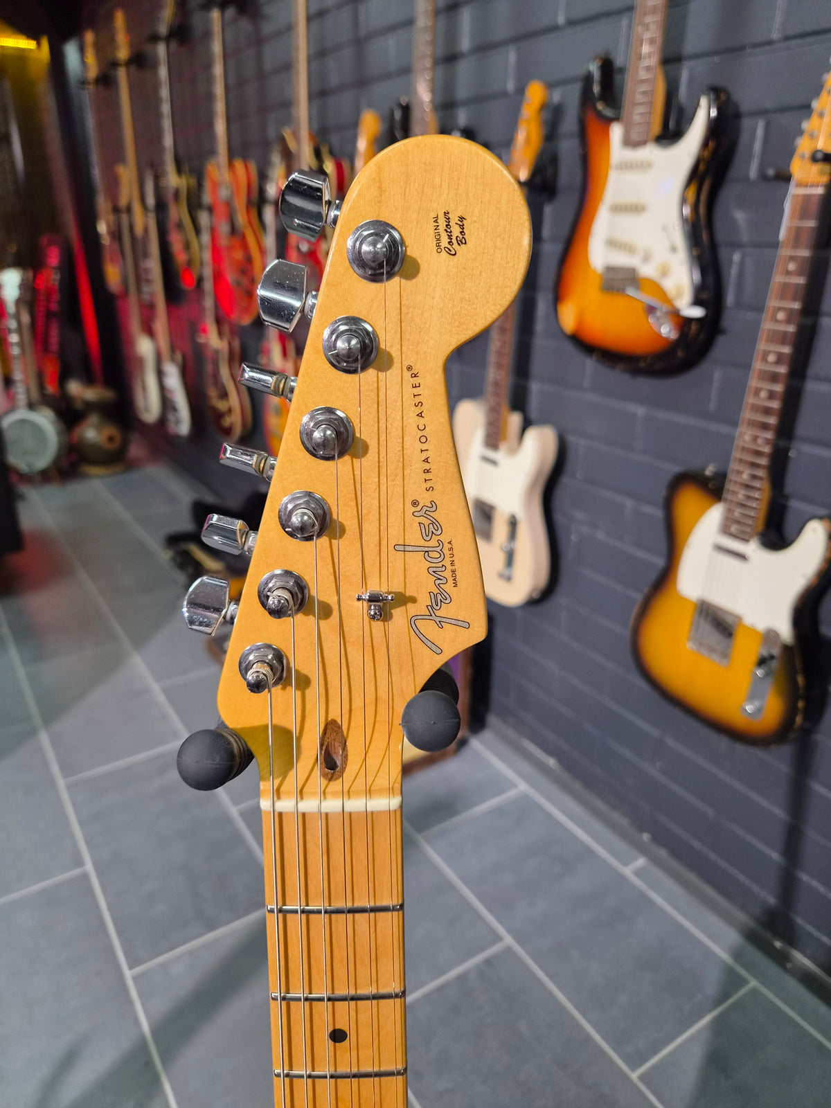 Fender American Standard Stratocaster 2014 w/ EMG Crossroads pickups and EMG electronics