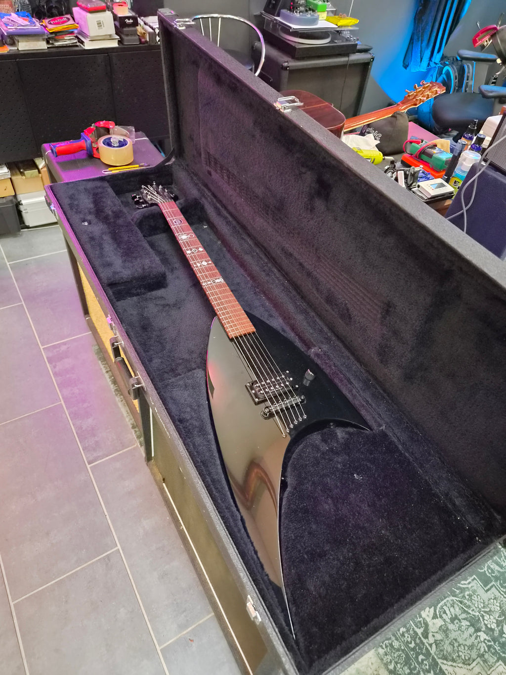 Jackson Roswell Rhoads RWR Black Made in Japan