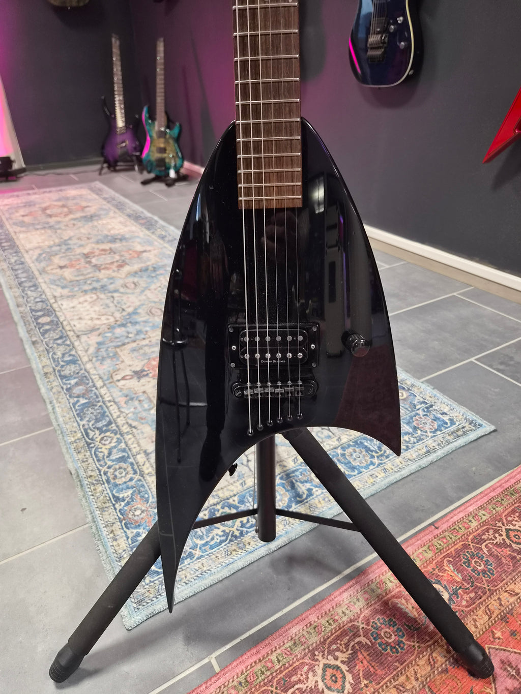 Jackson Roswell Rhoads RWR Black Made in Japan