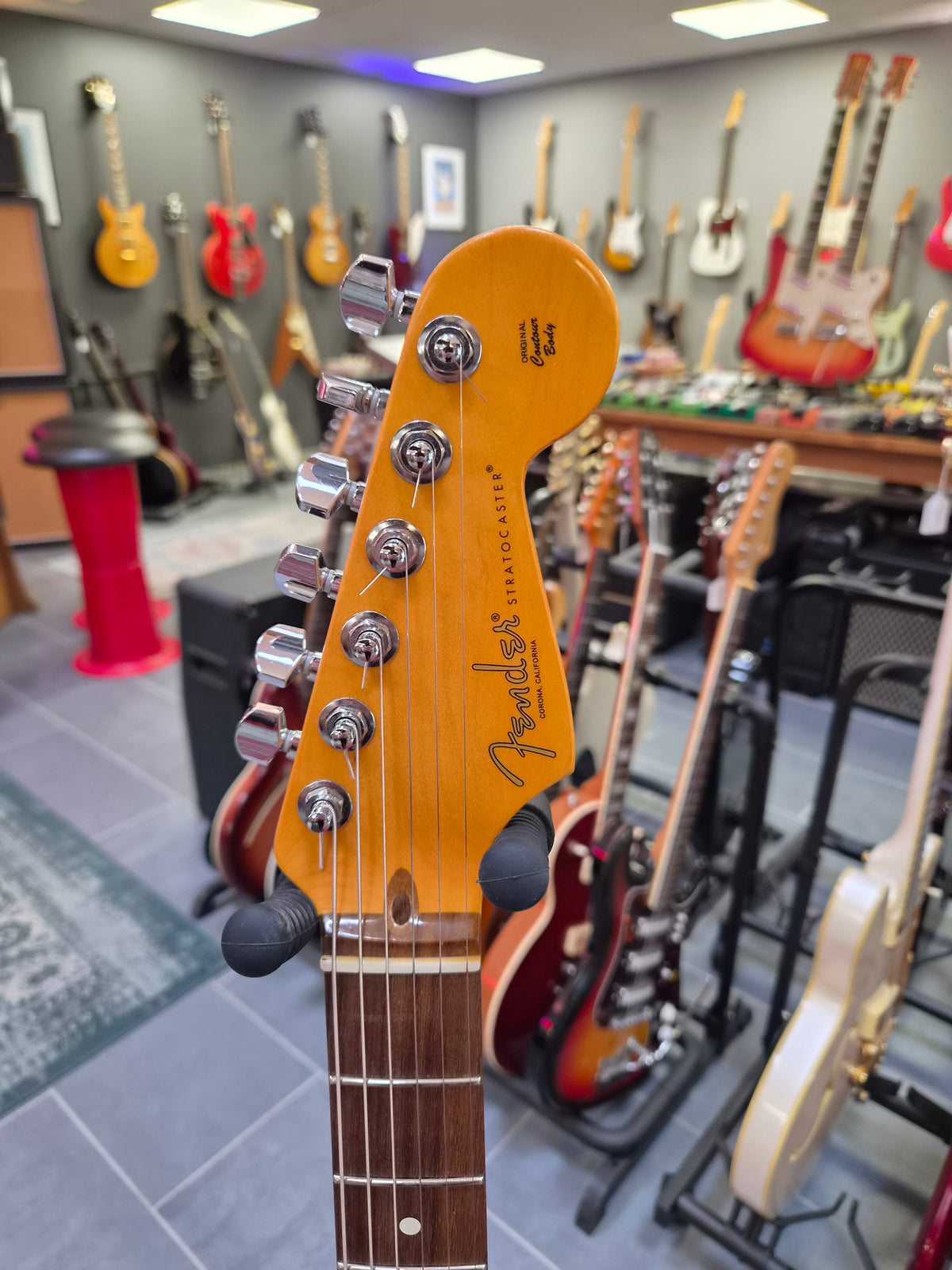 Fender American Deluxe Stratocaster w/ Jeff Beck Olympic Pearl Body and Professional II Neck
