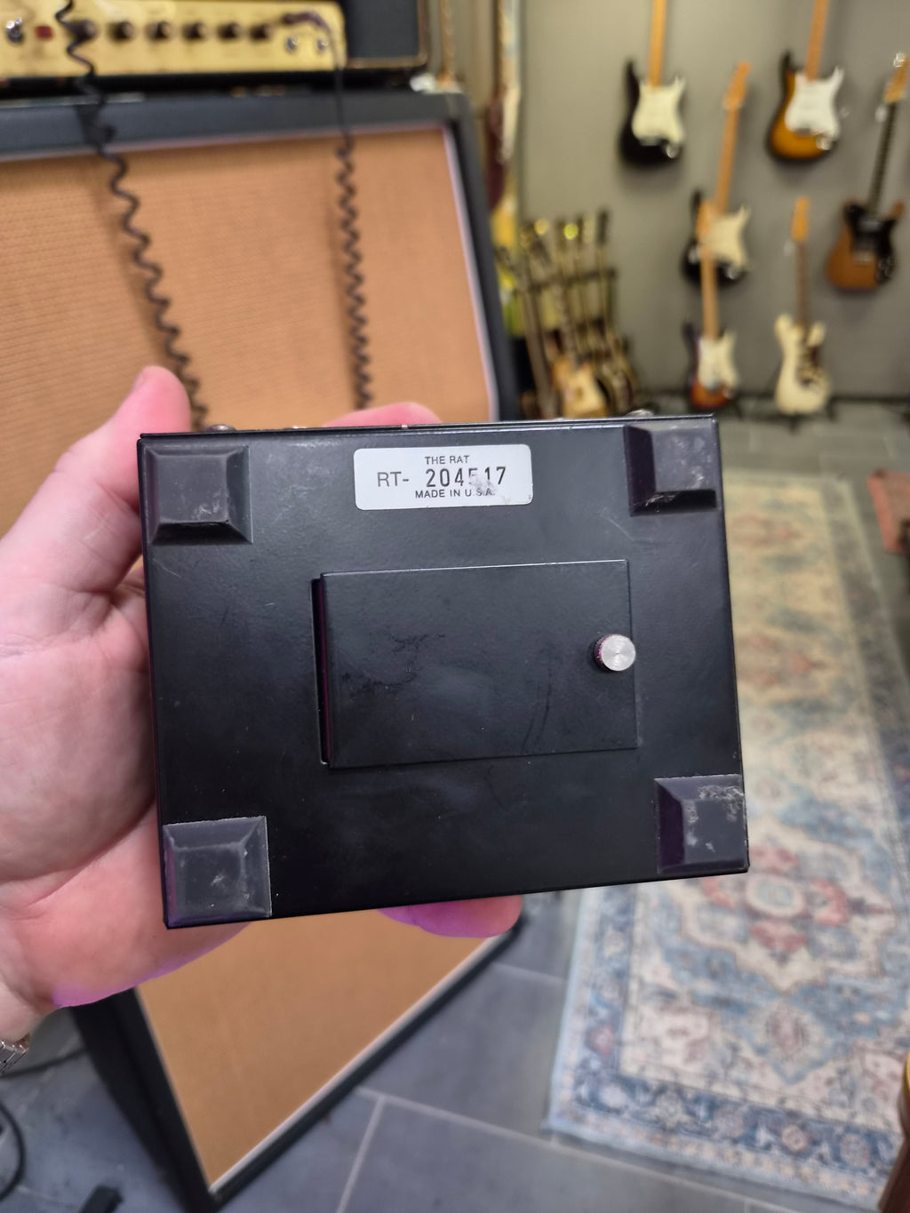 Proco Vintage Rat Big Box Reissue with Battery Door and LM308 Chip 1992