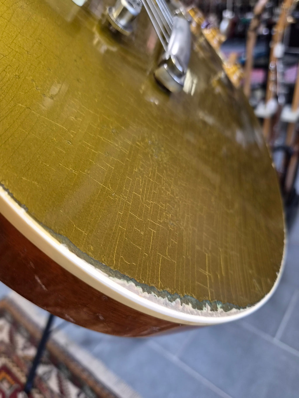 Gibson Custom Shop Murphy Lab ´57 Les Paul Ultra Heavy Relic R7 Gold Top 2020